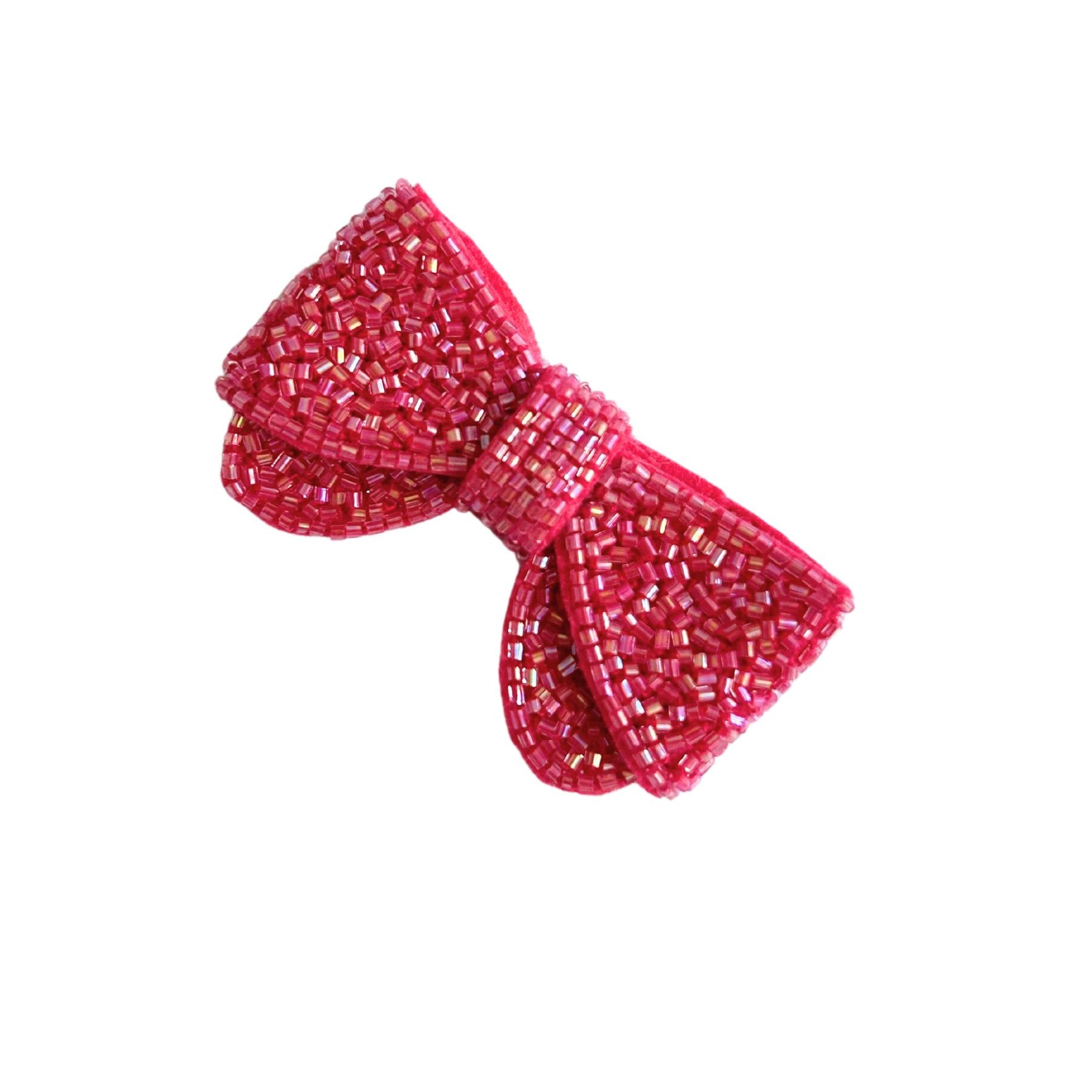 BARBIE PINK WITH SILVER CUTRDANA DOG BOW