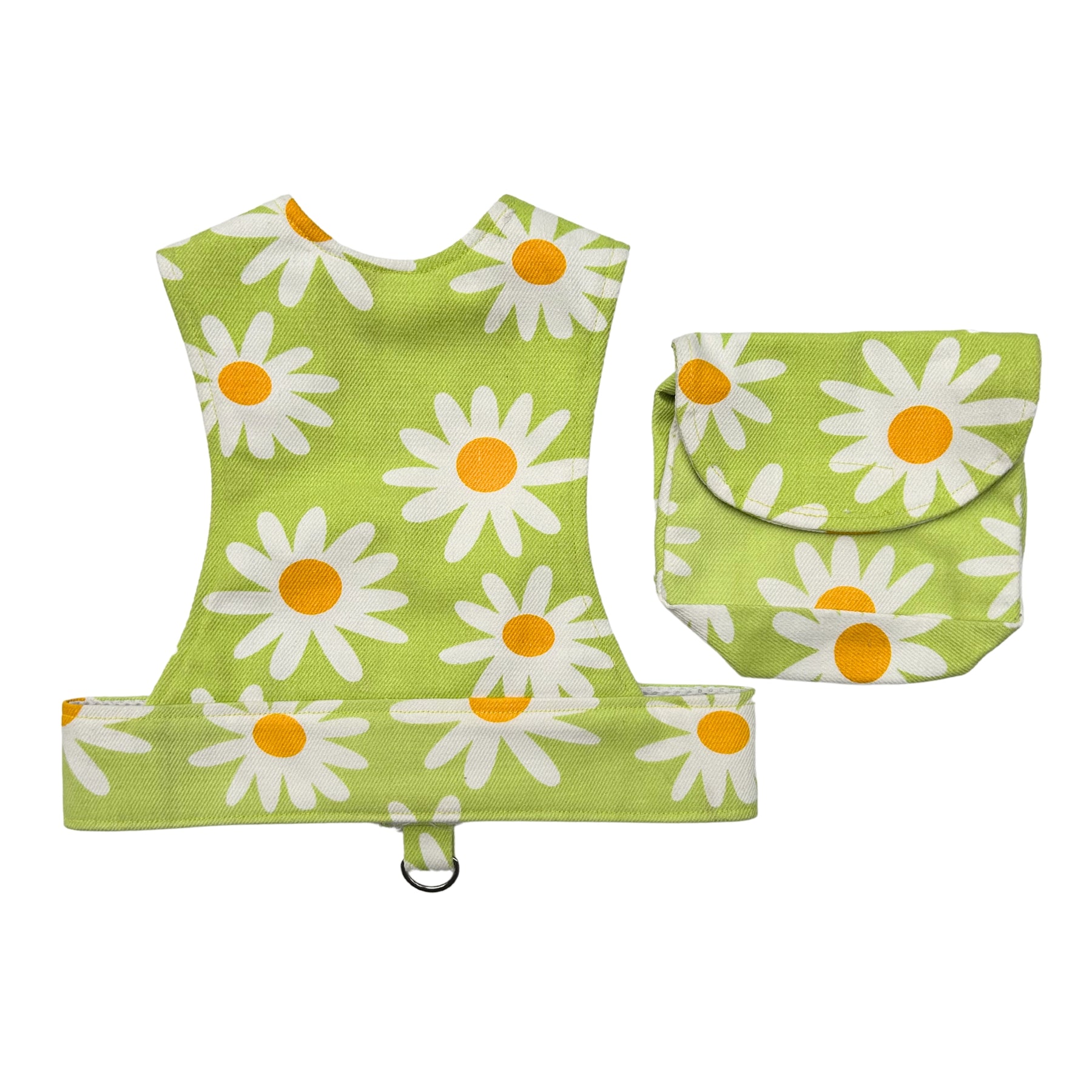 SUNNY DAISY HARNESS WITH BAG FOR DOGS AND CATS