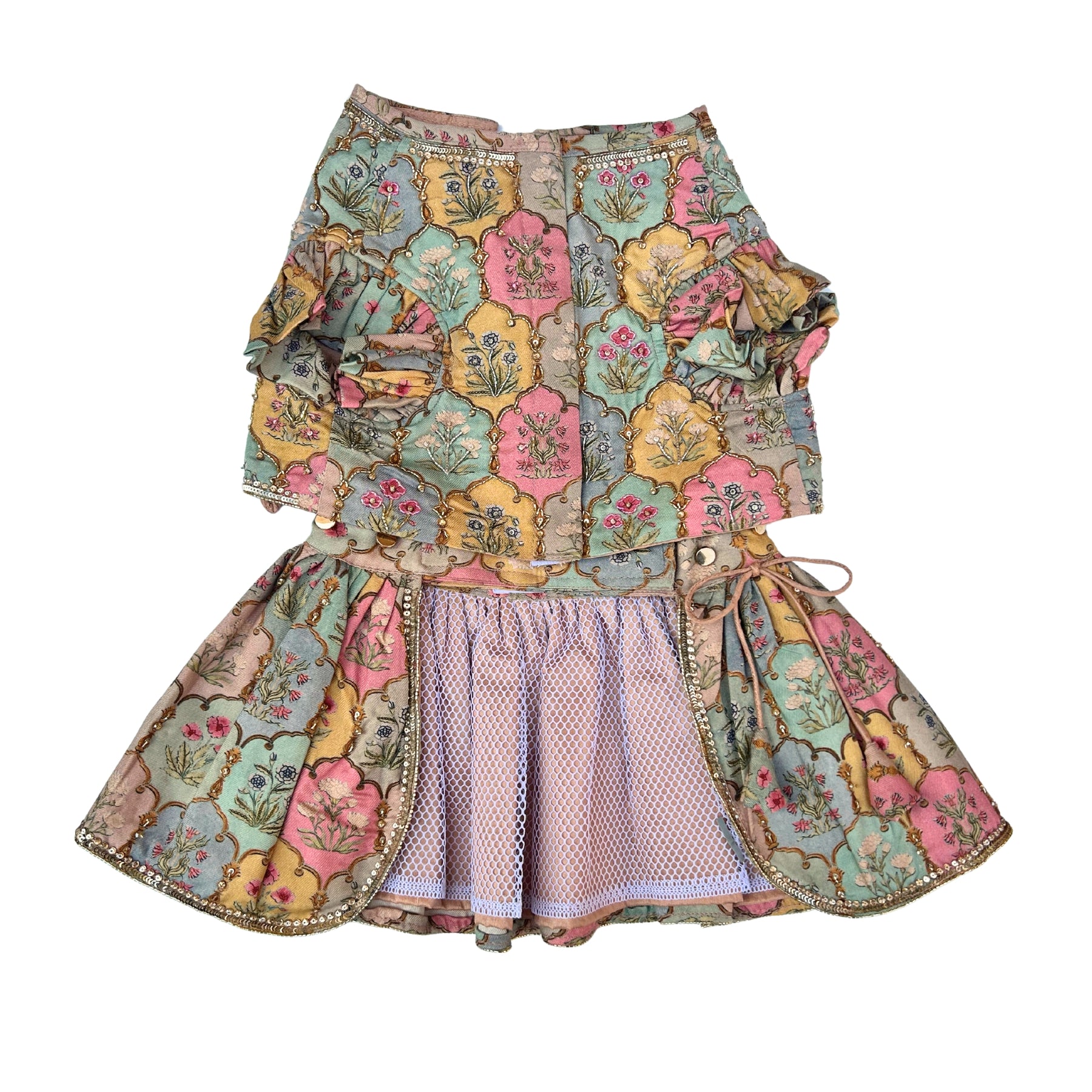 MAHARANI MOTIF DOG LEHENGA