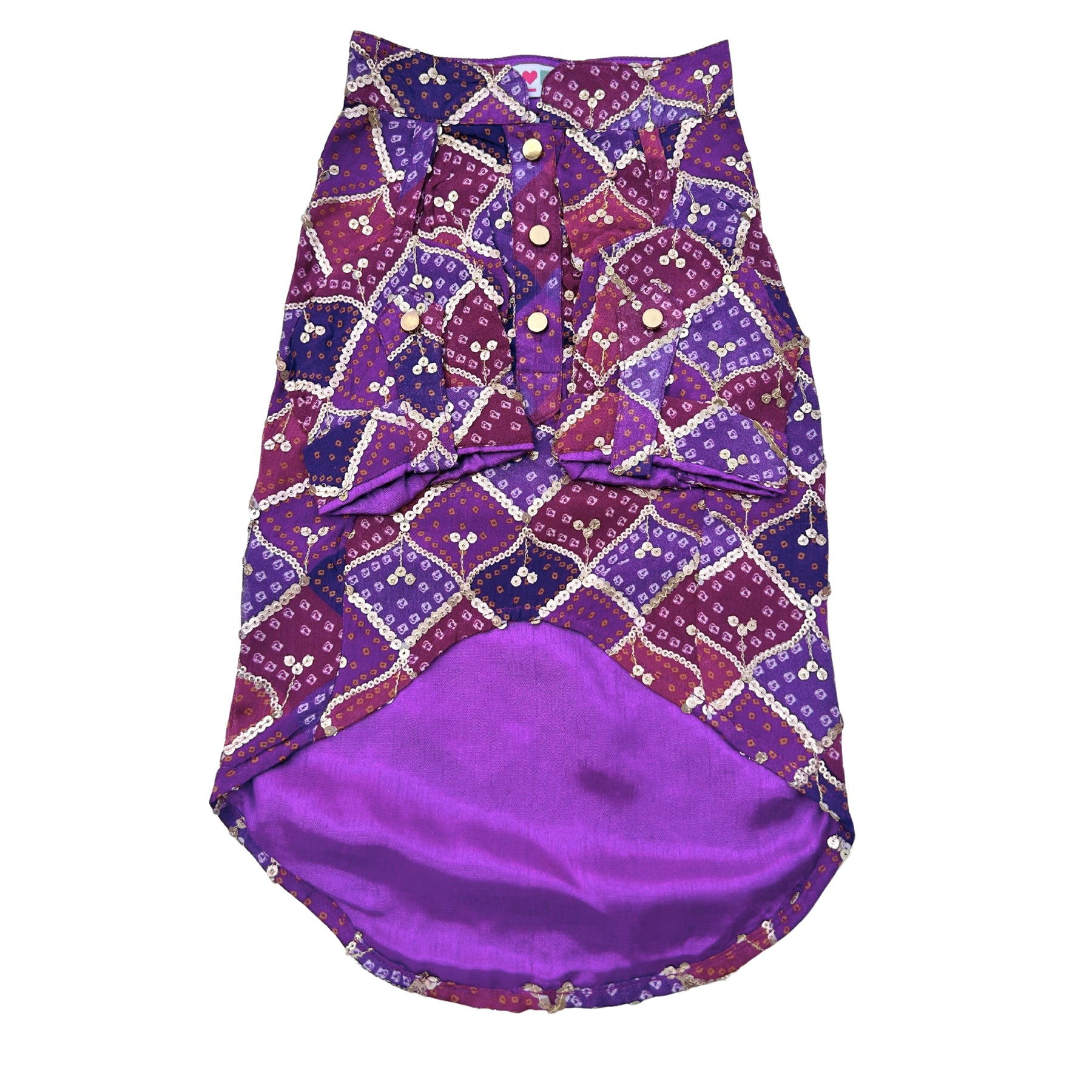 PURPLE DIAMOND DOG KURTA