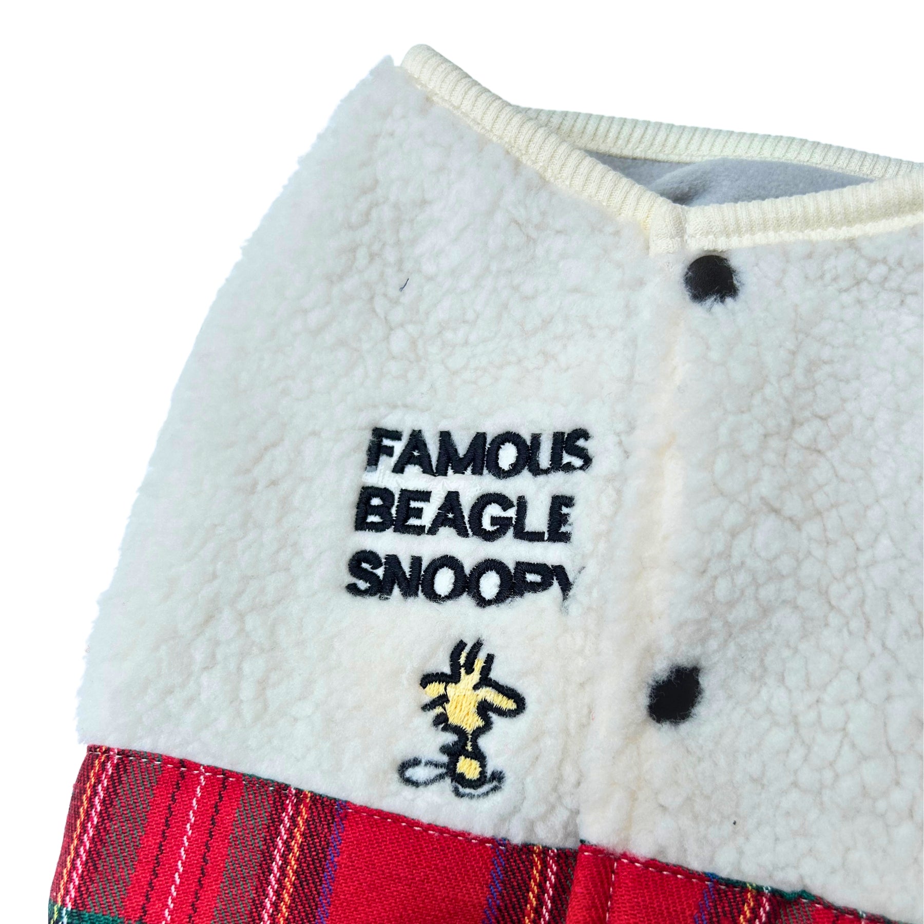 RED SNOOPY DOG JACKET