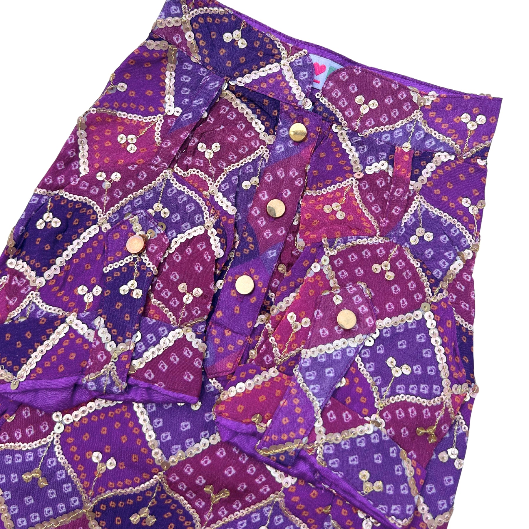 PURPLE DIAMOND DOG KURTA