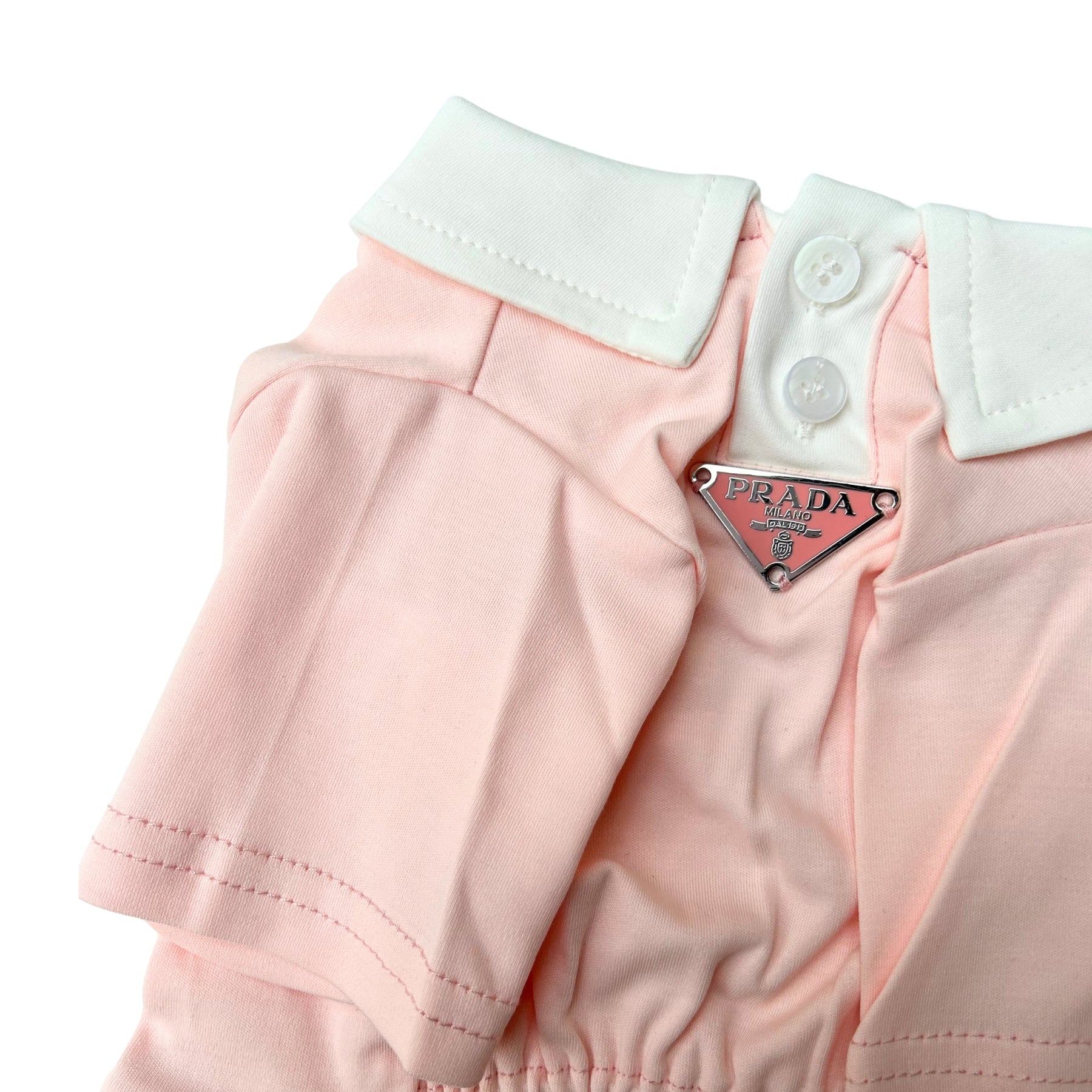 PRETTY PINK PAW-DA TENNIS DOG DRESS