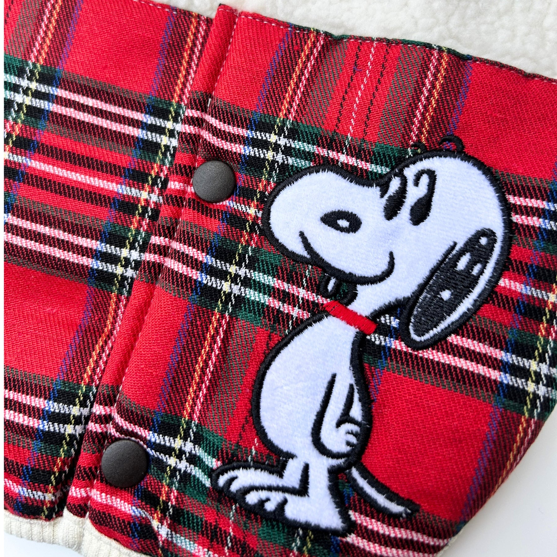 RED SNOOPY DOG JACKET