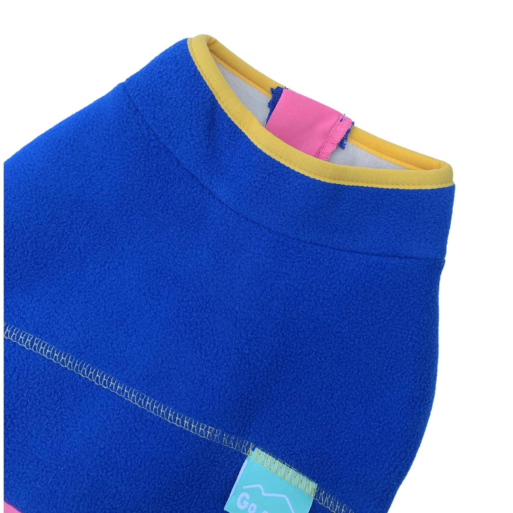 ROYAL BLUE FLEECE DOG JACKET