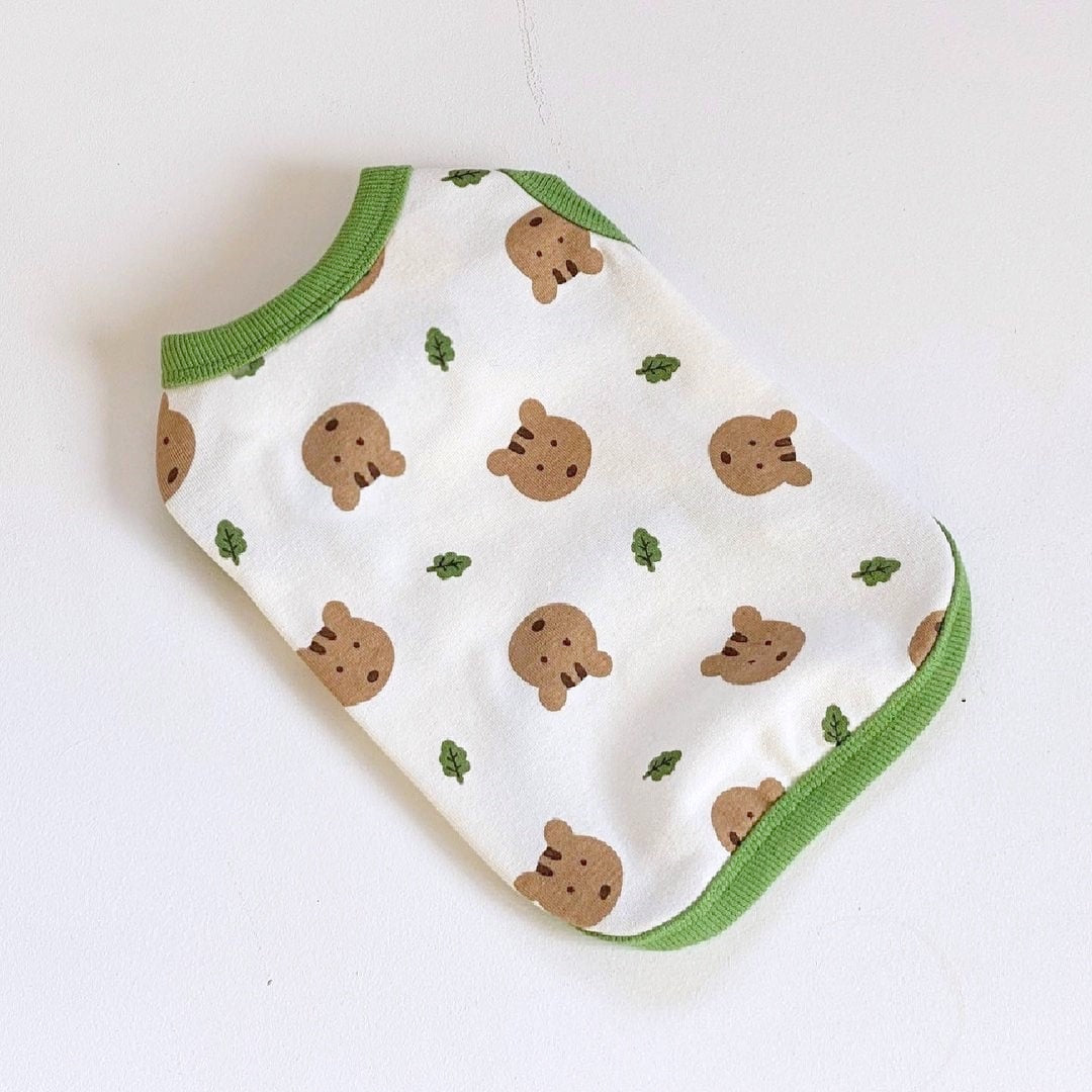 ANIMAL PRINT DOG T-SHIRT