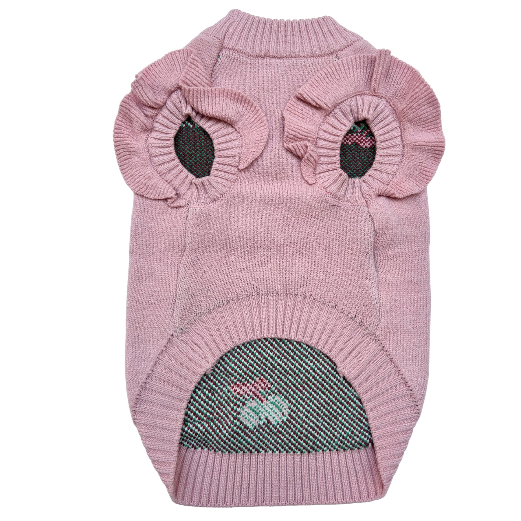 CHARMING CHERRY DOG SWEATER