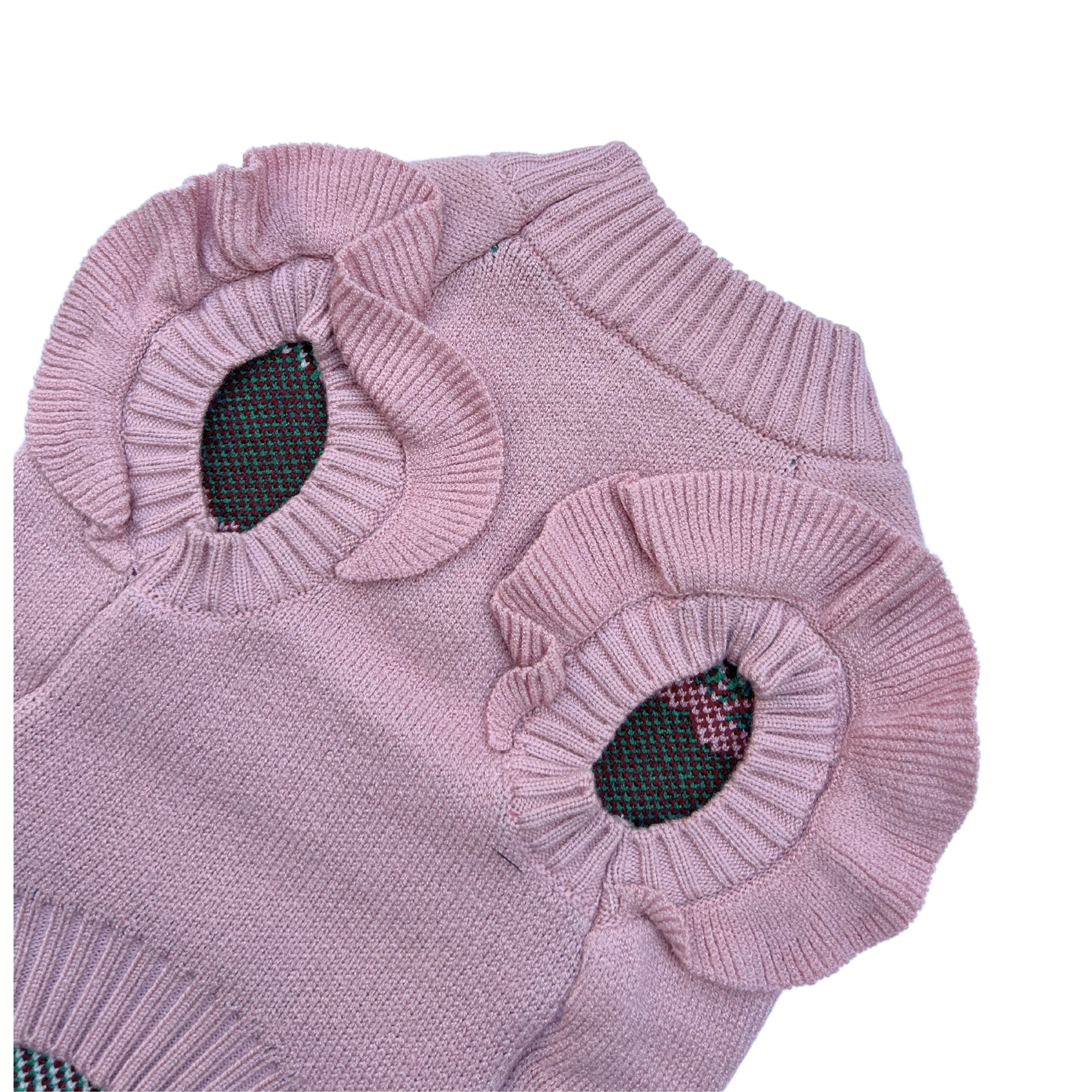 CHARMING CHERRY DOG SWEATER