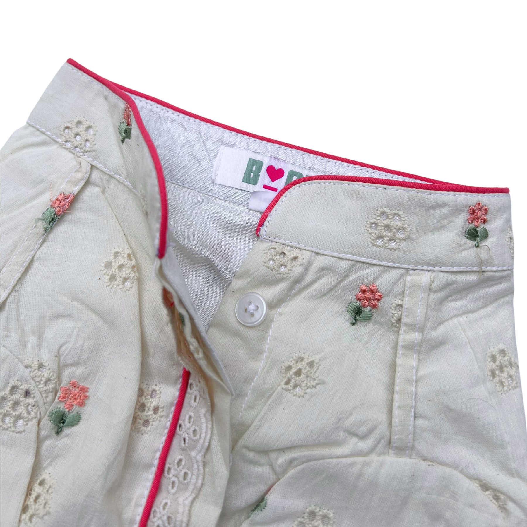 PINK LACE FLORAL EMBROIDERED KURTA FOR DOGS AND CATS