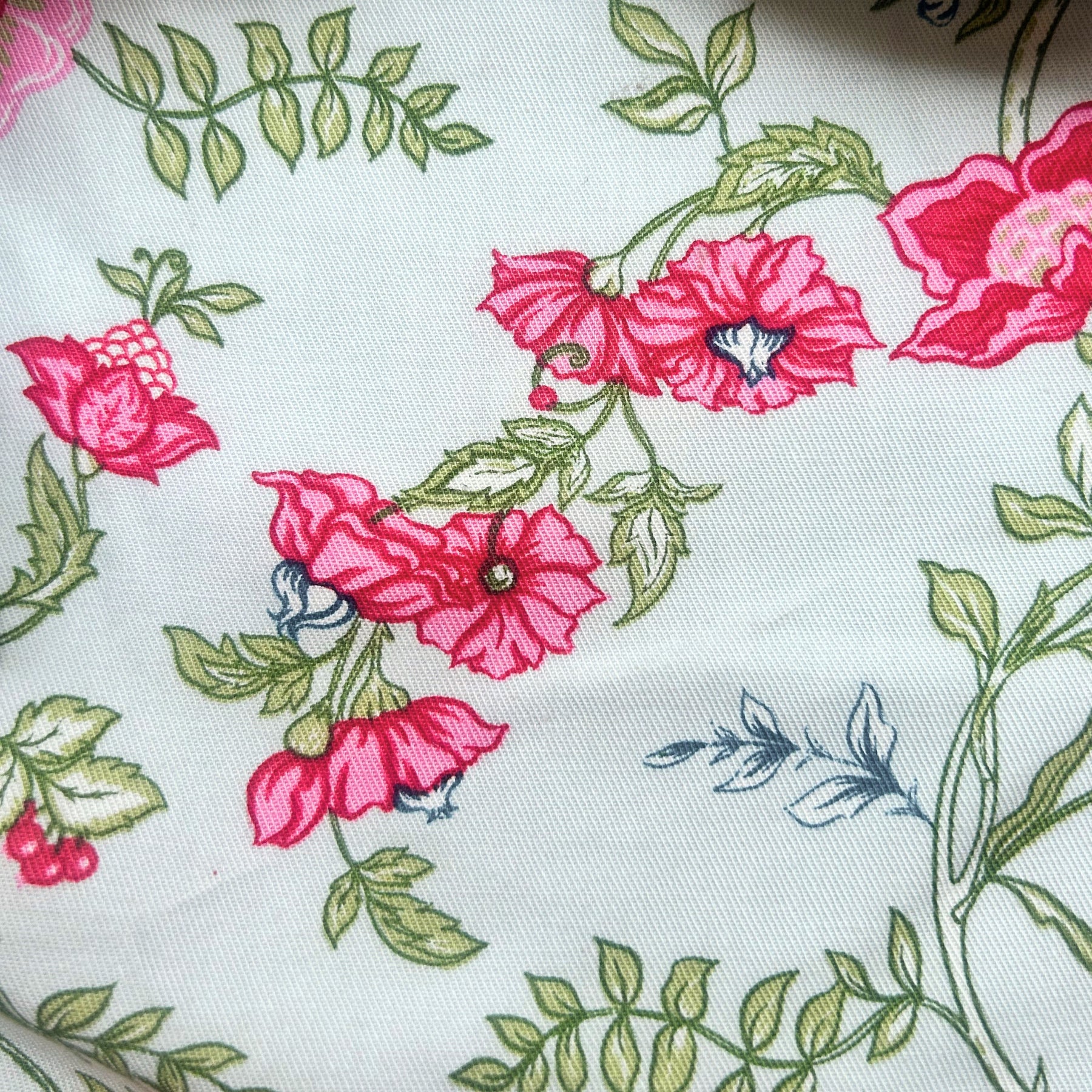 TWO-FACED FLORAL PRINT TOP FOR DOGS AND CATS