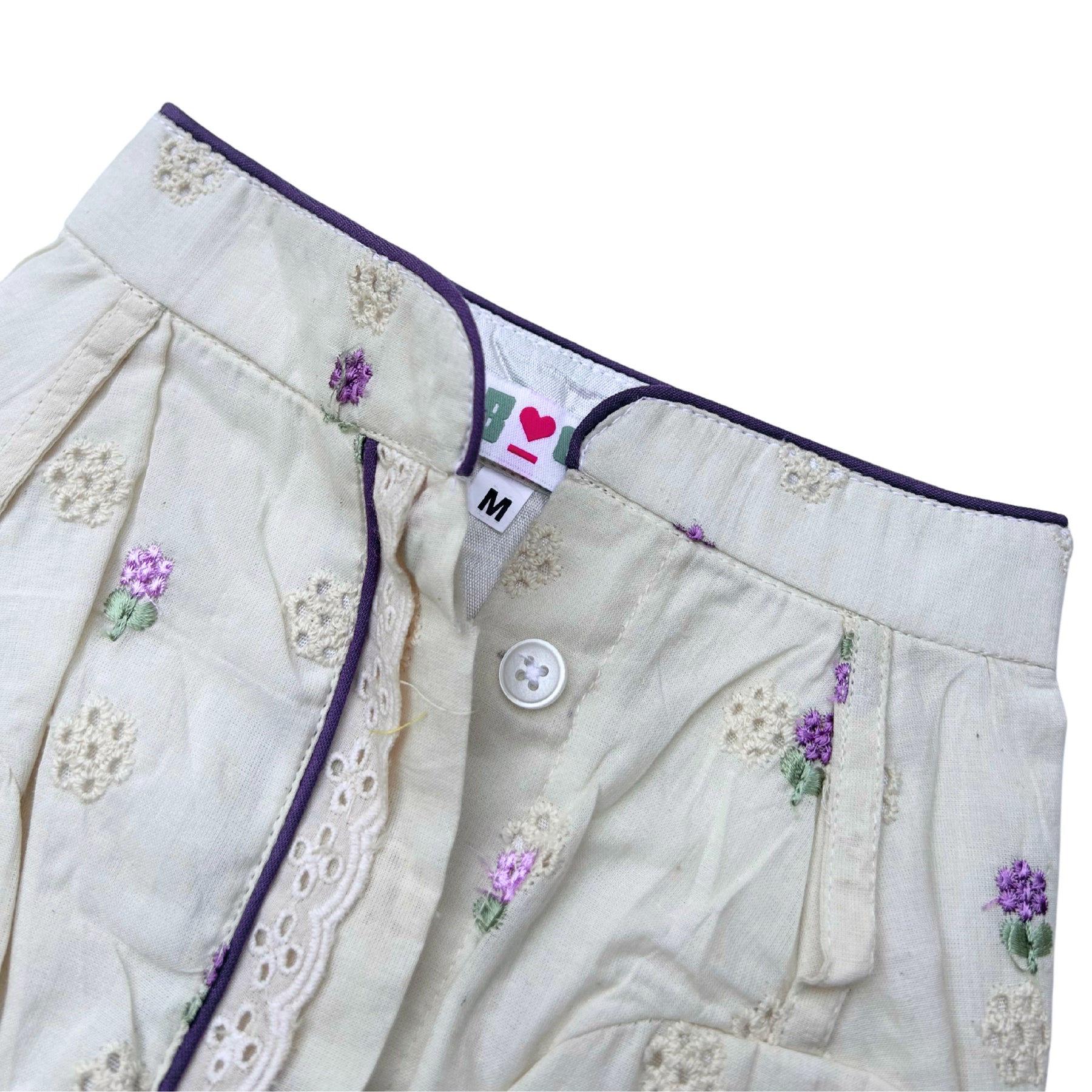 LILAC LACE FLORAL EMBROIDERED KURTA FOR DOGS AND CATS