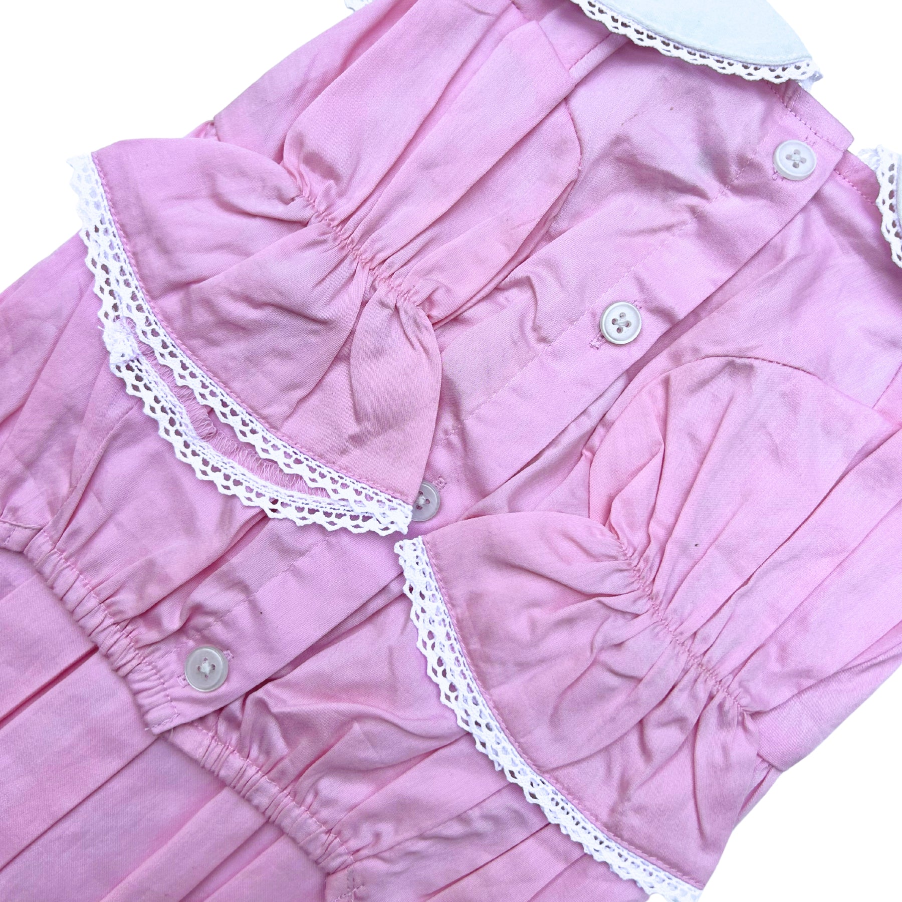 DAINTY DAISY FLOWER EMBROIDERED DRESS FOR DOGS AND CATS