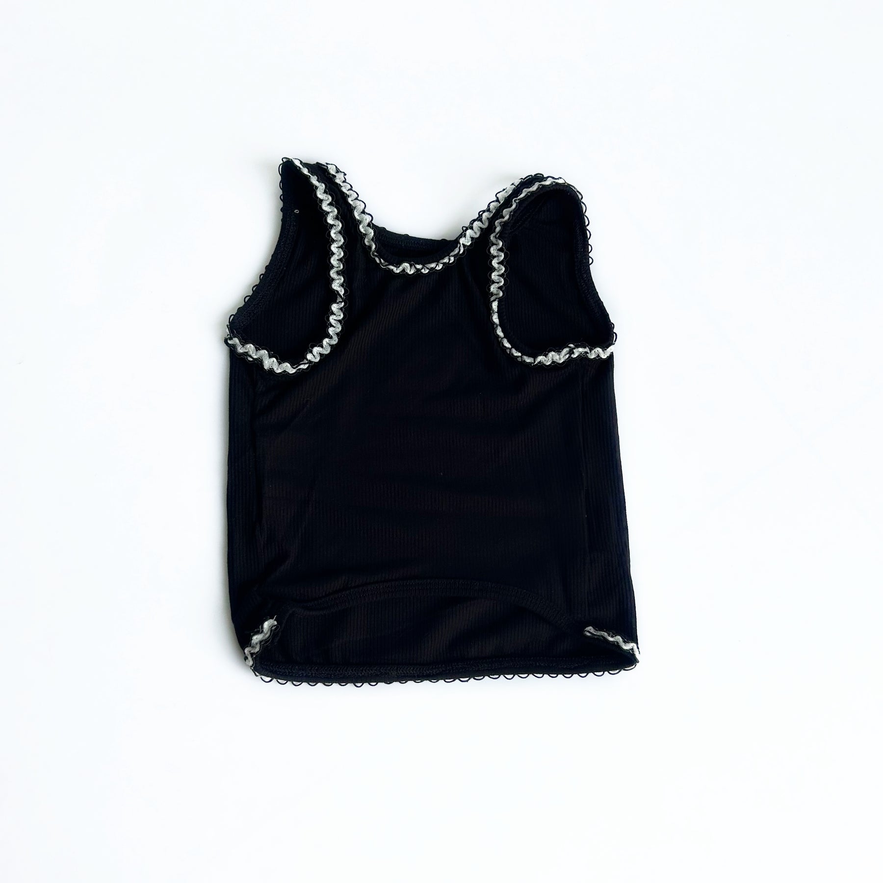 BLACK CHANEL DOG TOP