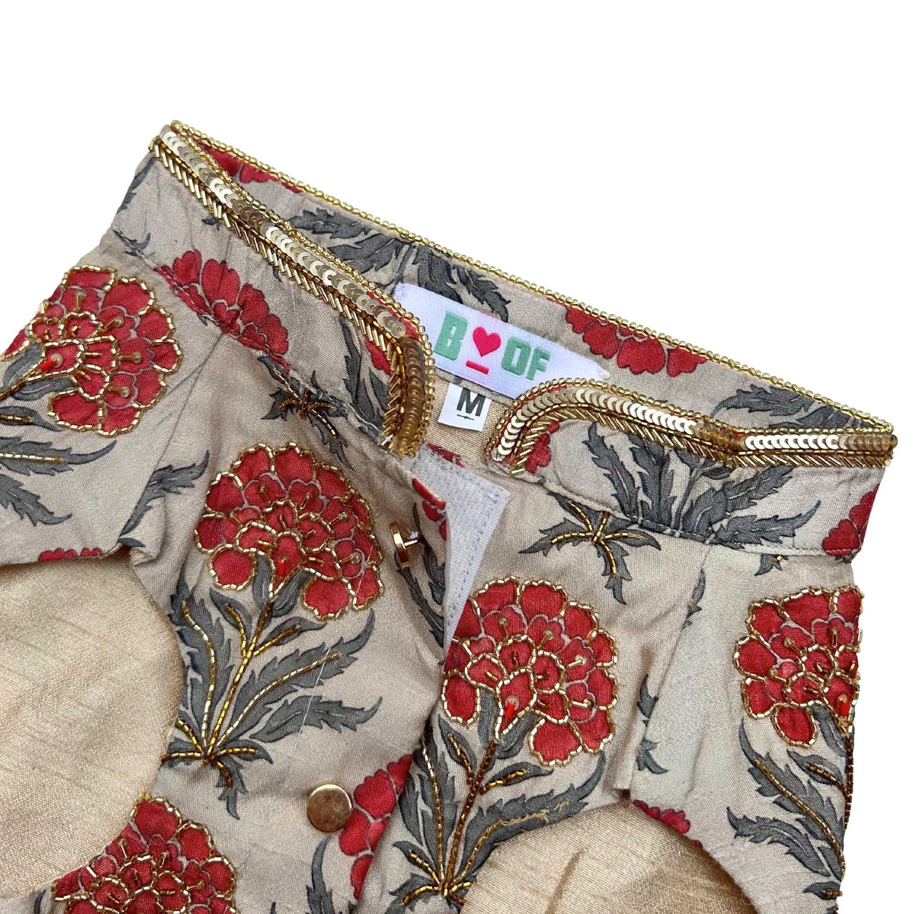 PANKHUDI HAND EMBROIDERED SHERWANI FOR DOGS AND CATS