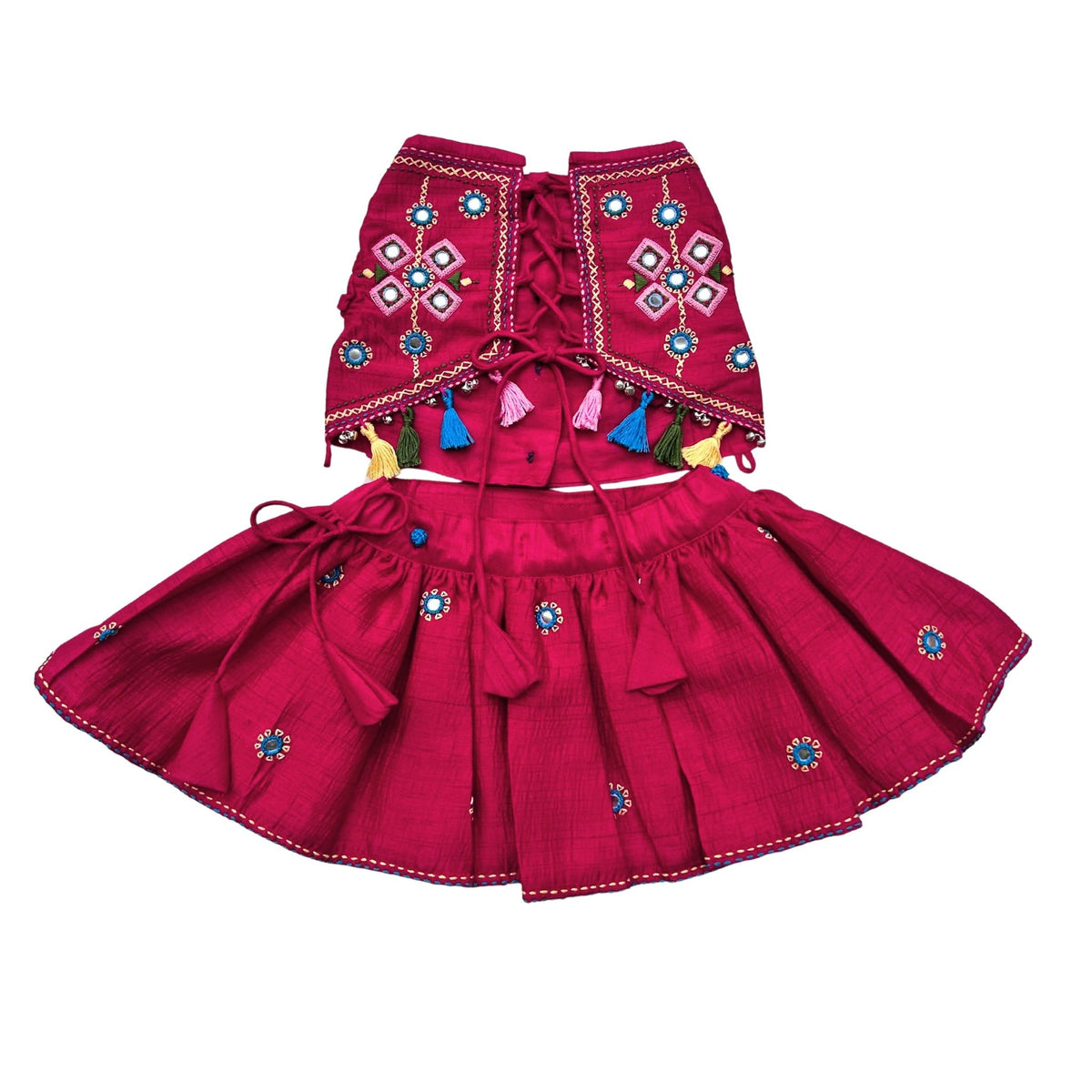NAVRATRI KUTCH HAND EMBROIDERED LEHENGA FOR DOGS AND CATS