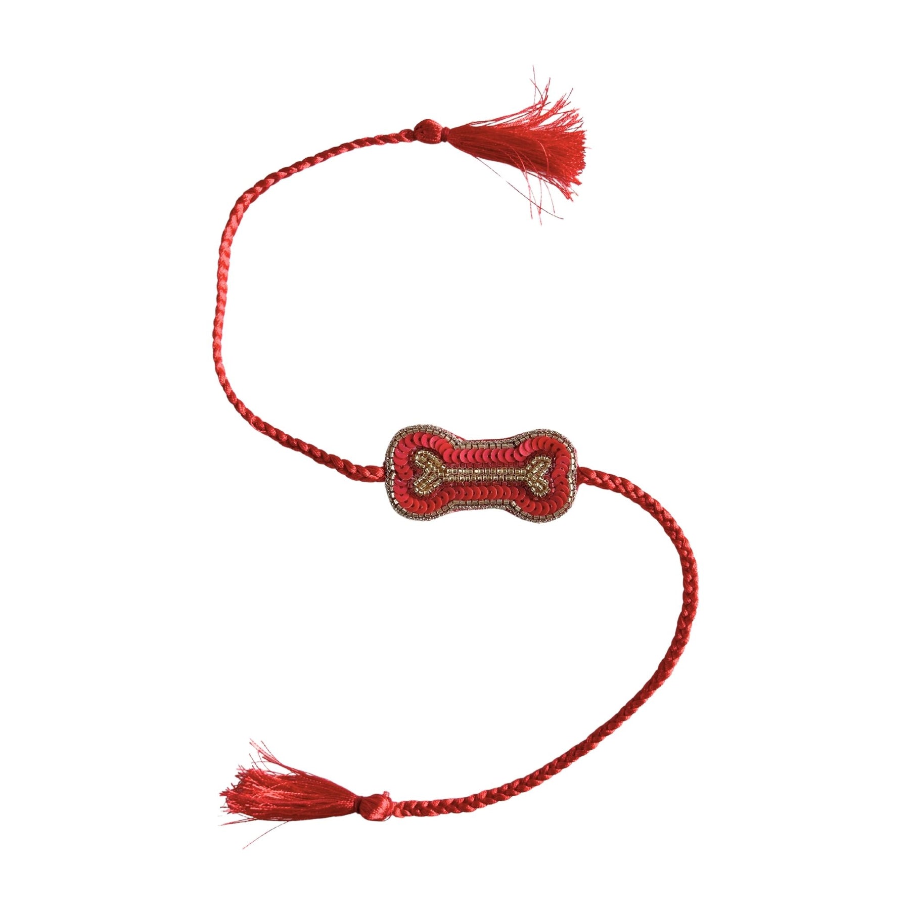 RED BONE RAKHI FOR DOGS AND CATS