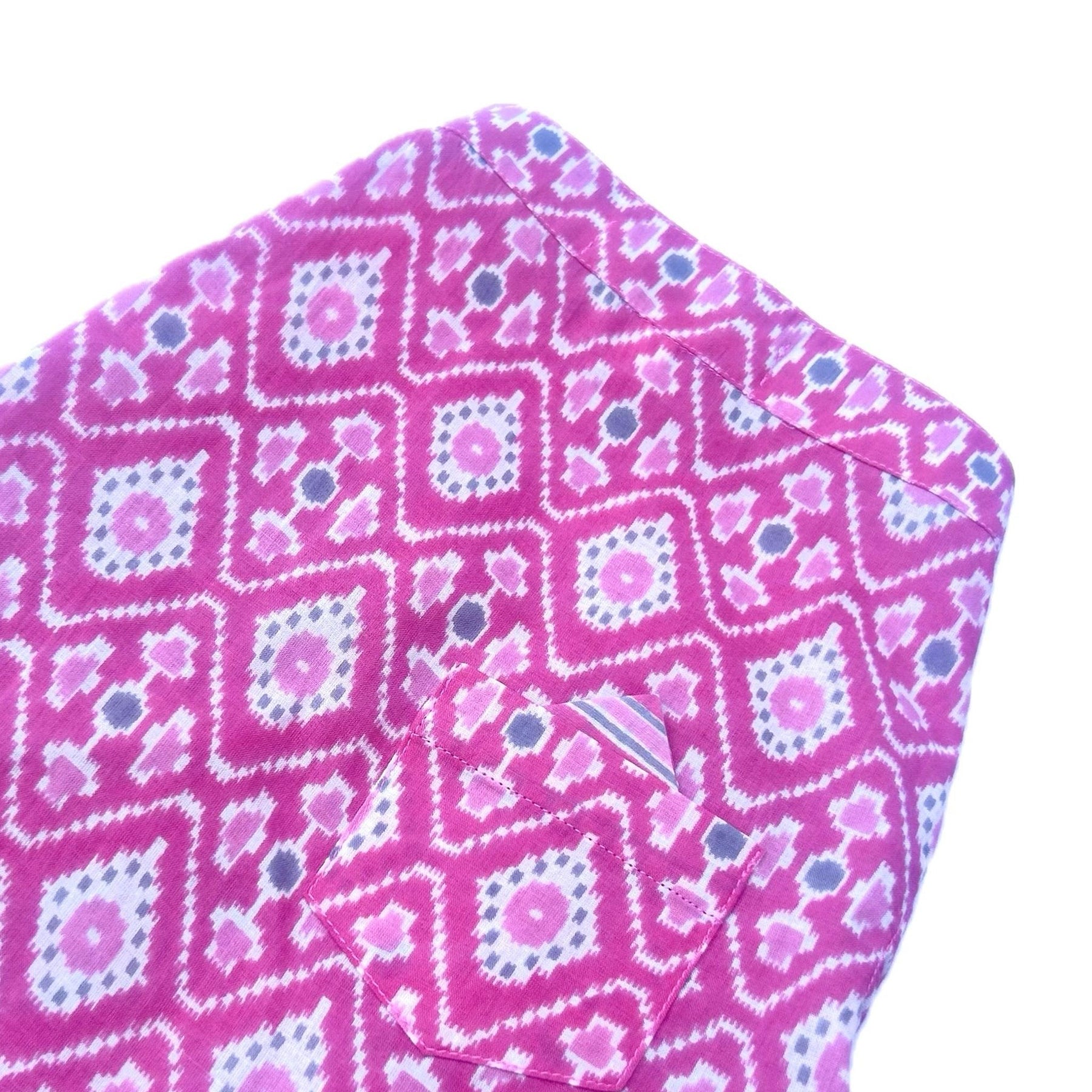PINK WAISTCOAT DOG KURTA