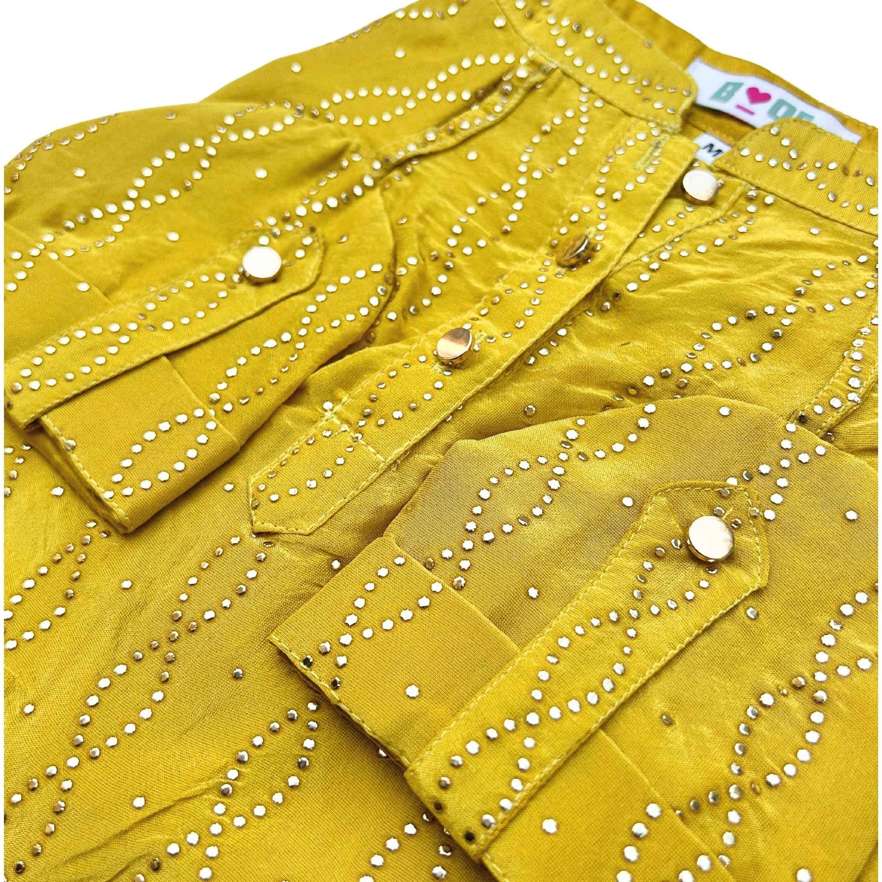 SUN GLOW MUKAISH WORK DOG KURTA