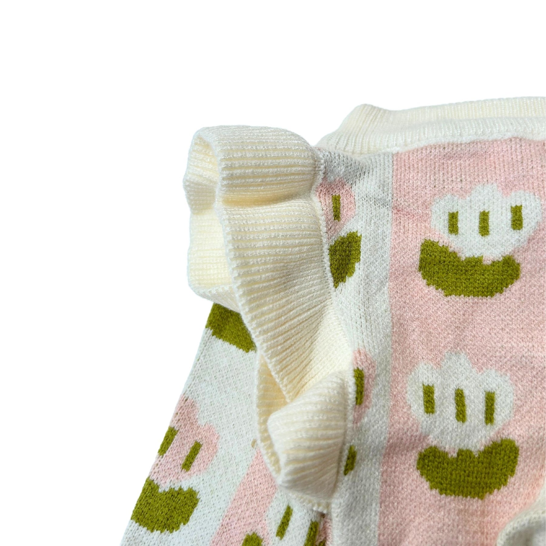 OFF WHITE TULIP DOG SWEATER