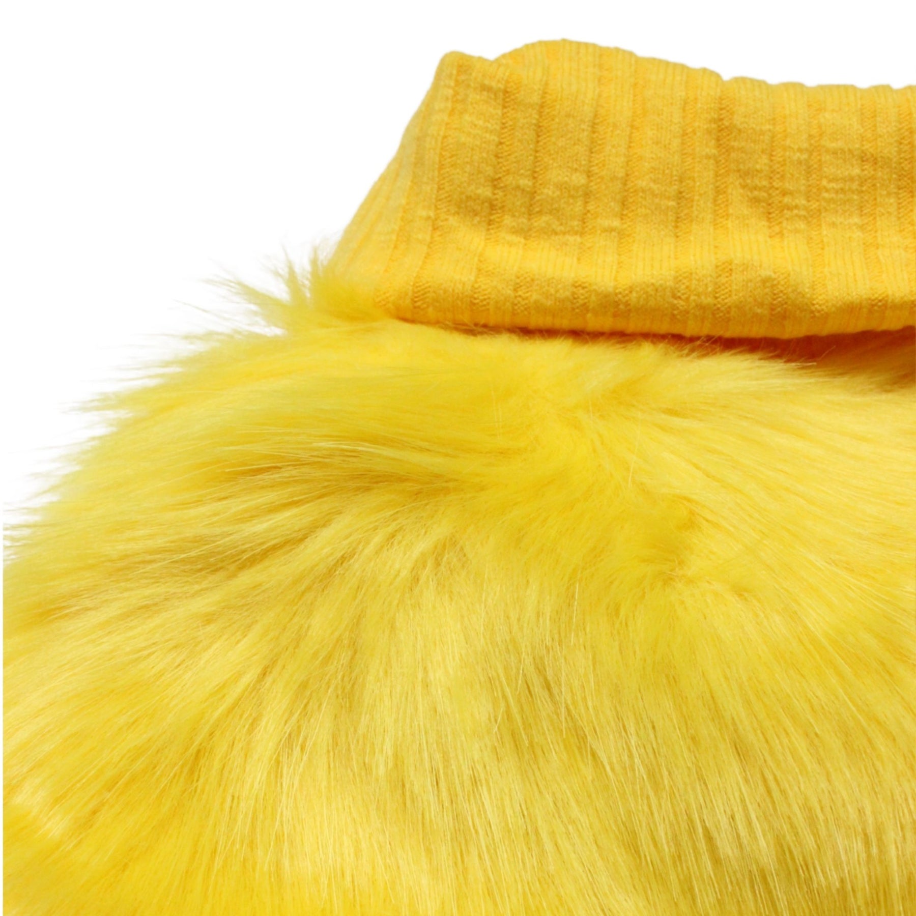 FAUX FUR DOG SWEATER