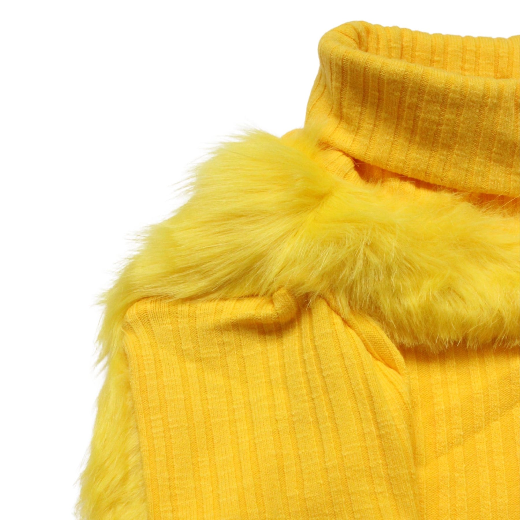 FAUX FUR DOG SWEATER