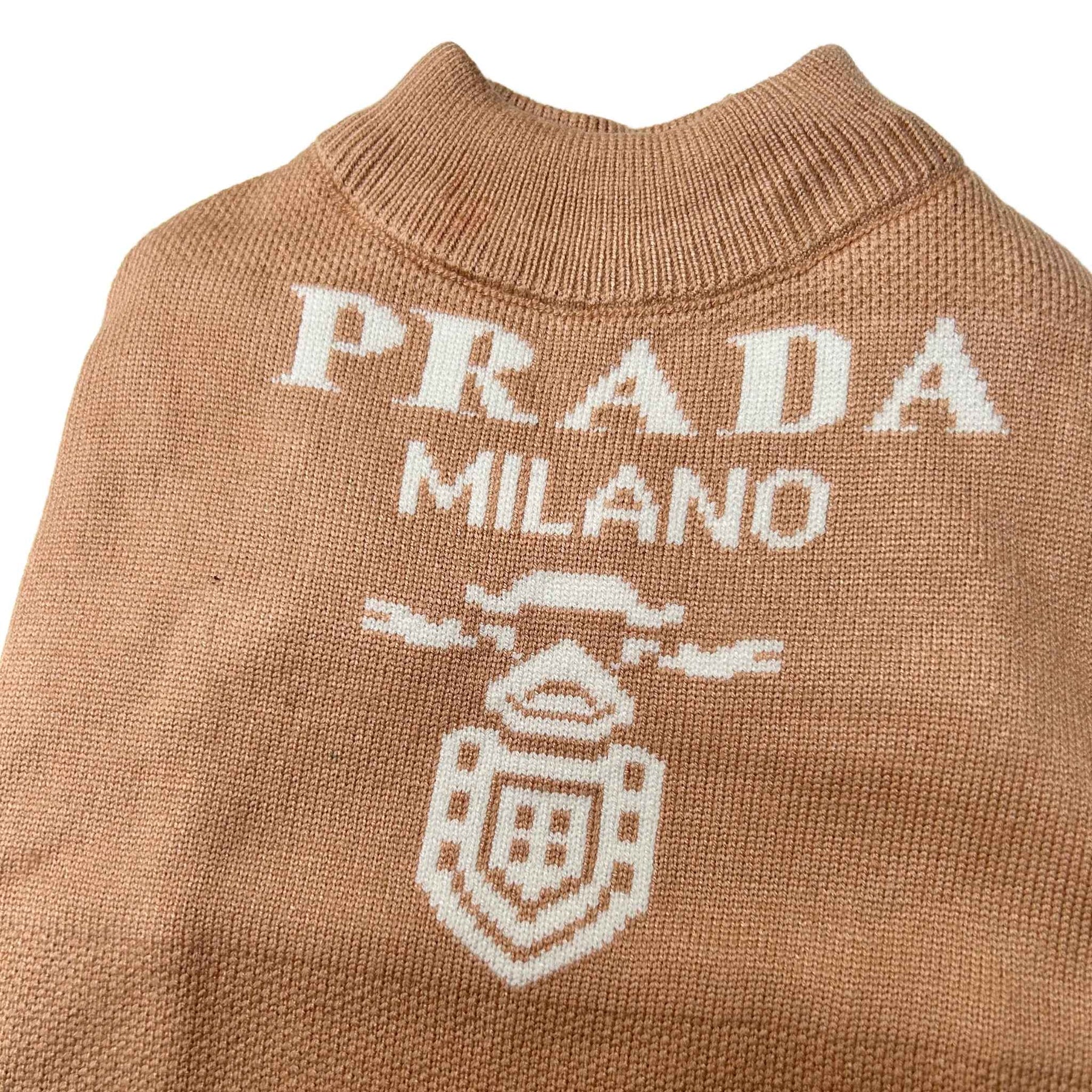 BEIGE PAW-DA MILANO DOG SWEATER