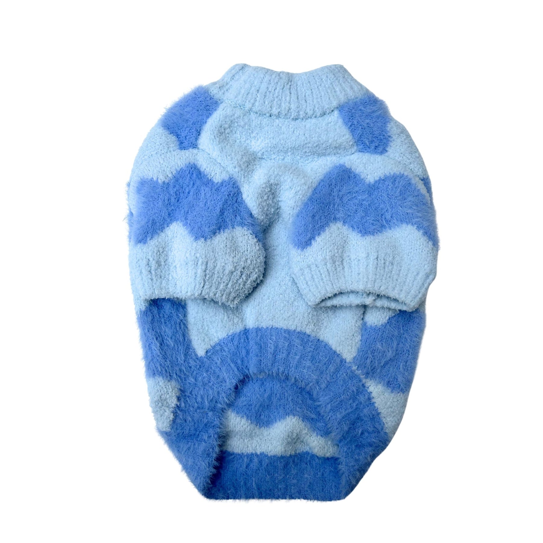 BLUE CHEVRON LOVELY DAY SWEATER