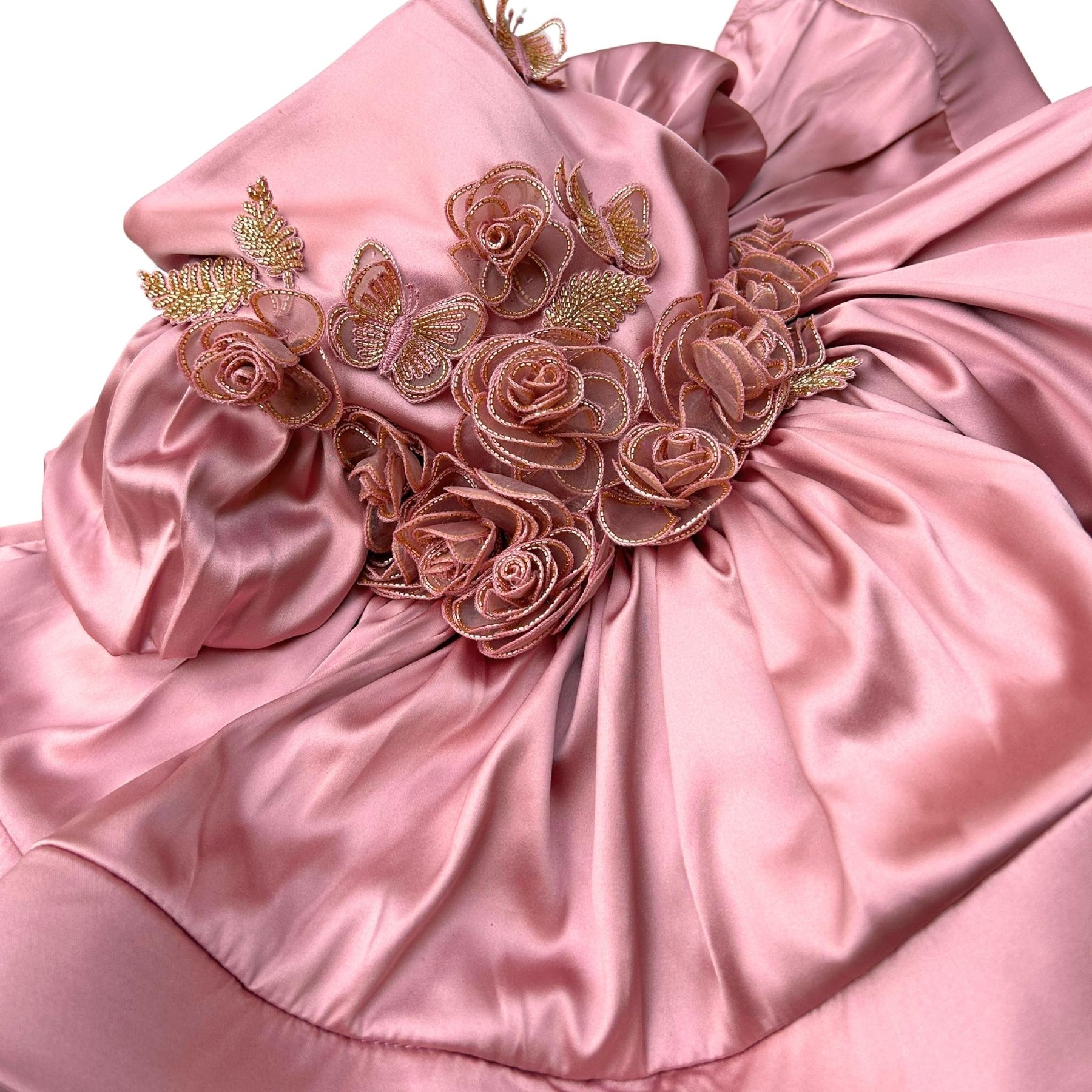 PINK PETAL PRINCESS DRESS FOR DOGS AND CATS