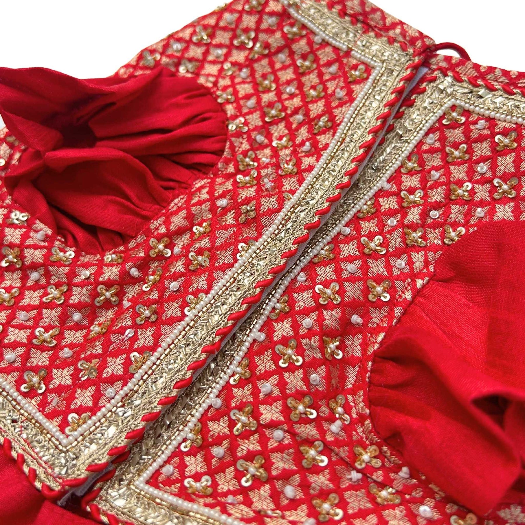 SURKH LAAL SHAHI LEHENGA FOR DOGS AND CATS