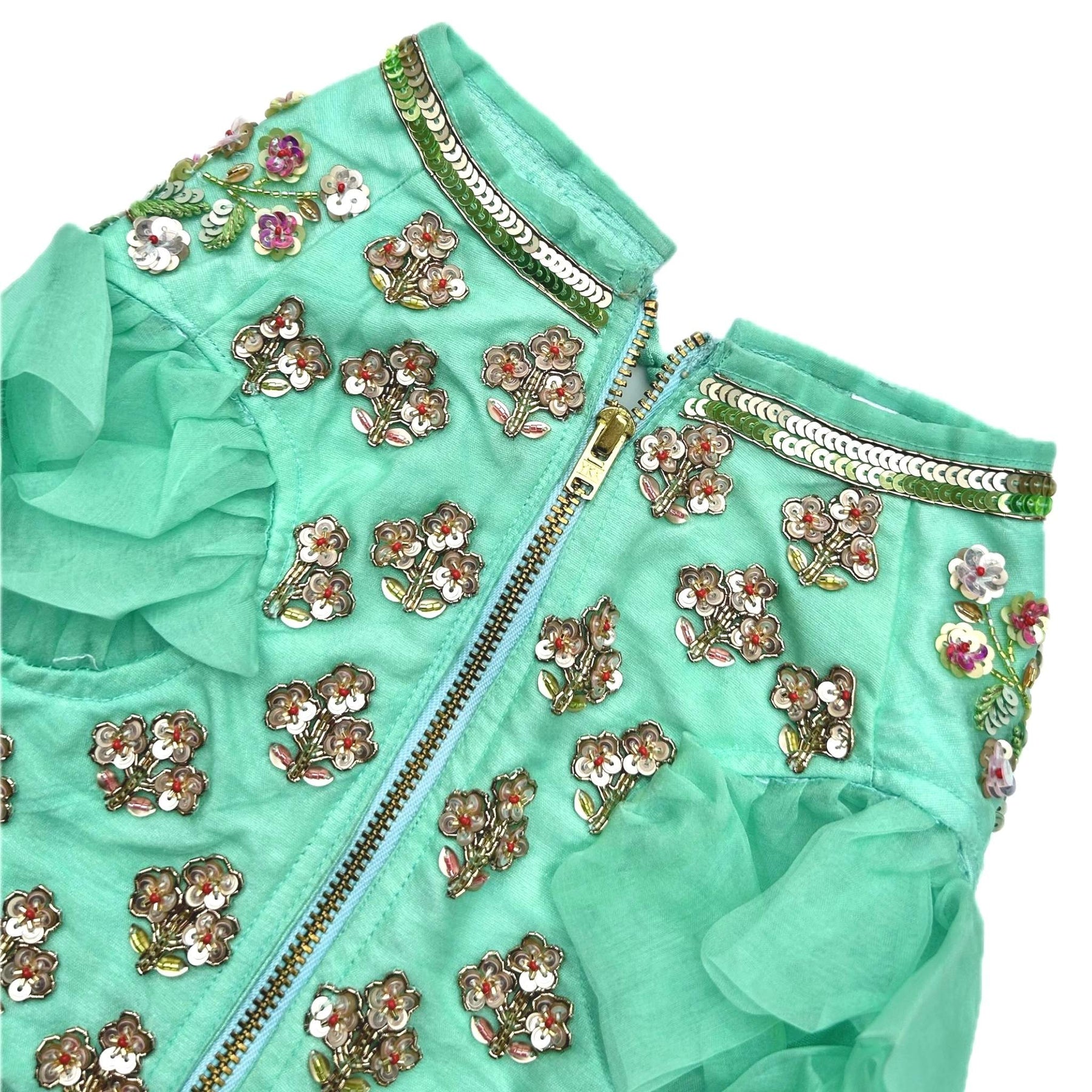 GARDEN OF BIRDS DOG LEHENGA