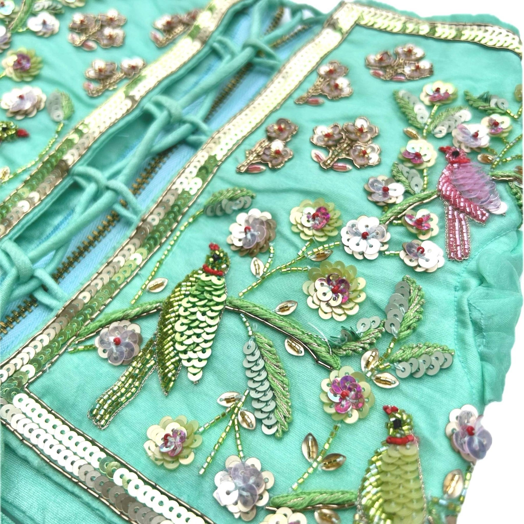 GARDEN OF BIRDS DOG LEHENGA