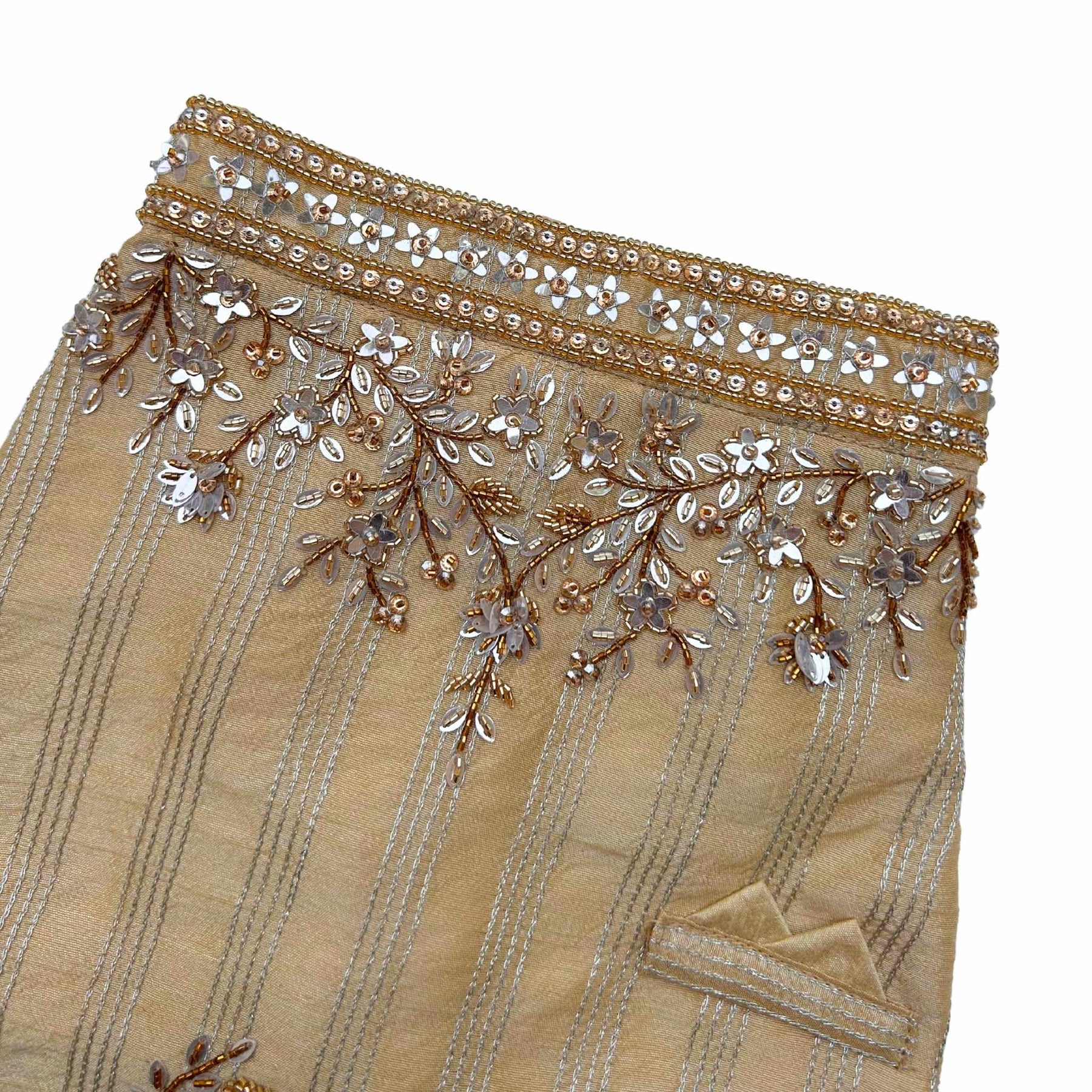 GOLDEN HOUR HAND EMBROIDERED SHERWANI FOR DOGS AND CATS