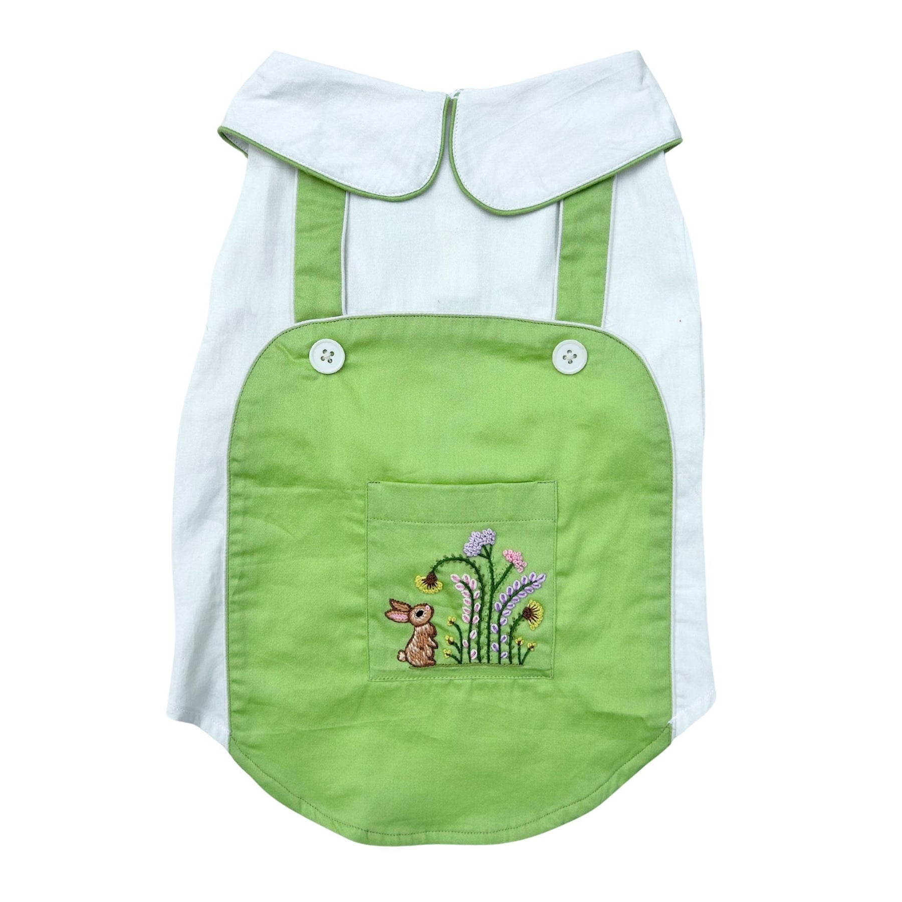 GARDEN PATCH DUNGAREE STYLE SHIRT FOR DOGS AND CATS