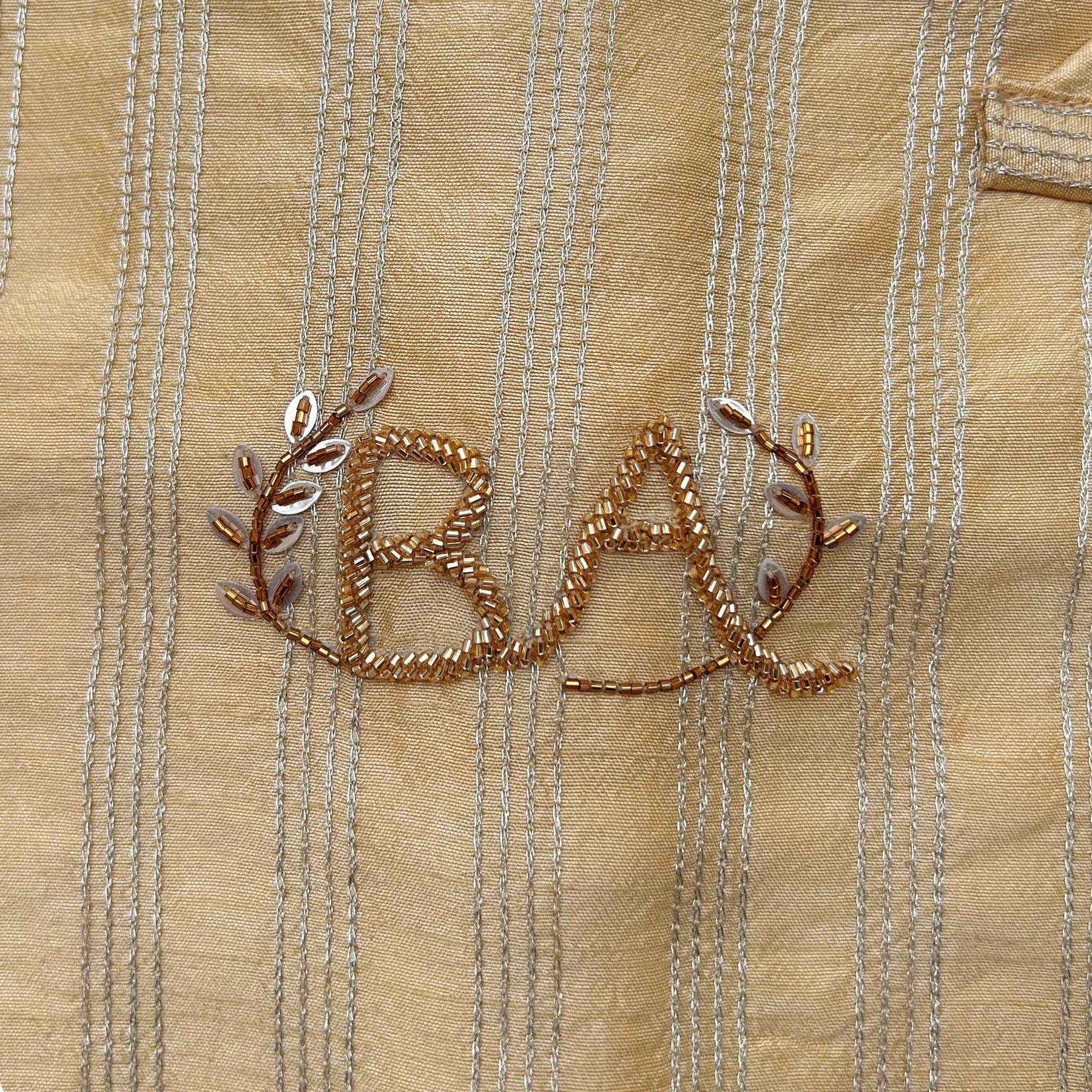 GOLDEN HOUR HAND EMBROIDERED SHERWANI FOR DOGS AND CATS