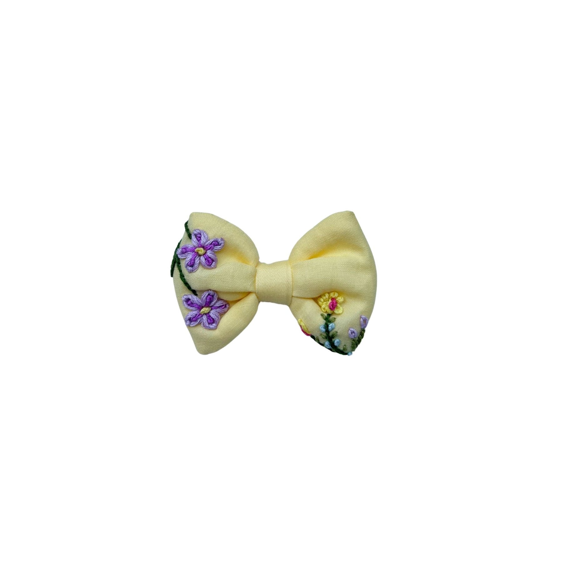 LEMON BLOOM AND RIBBON DRESS FOR DOGS AND CATS