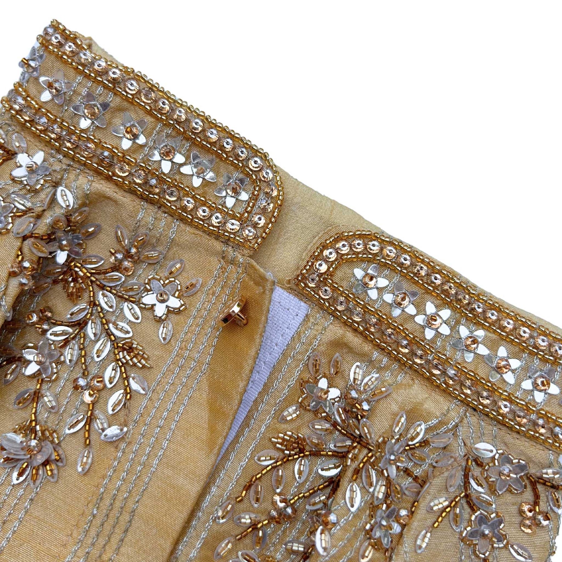 GOLDEN HOUR HAND EMBROIDERED SHERWANI FOR DOGS AND CATS