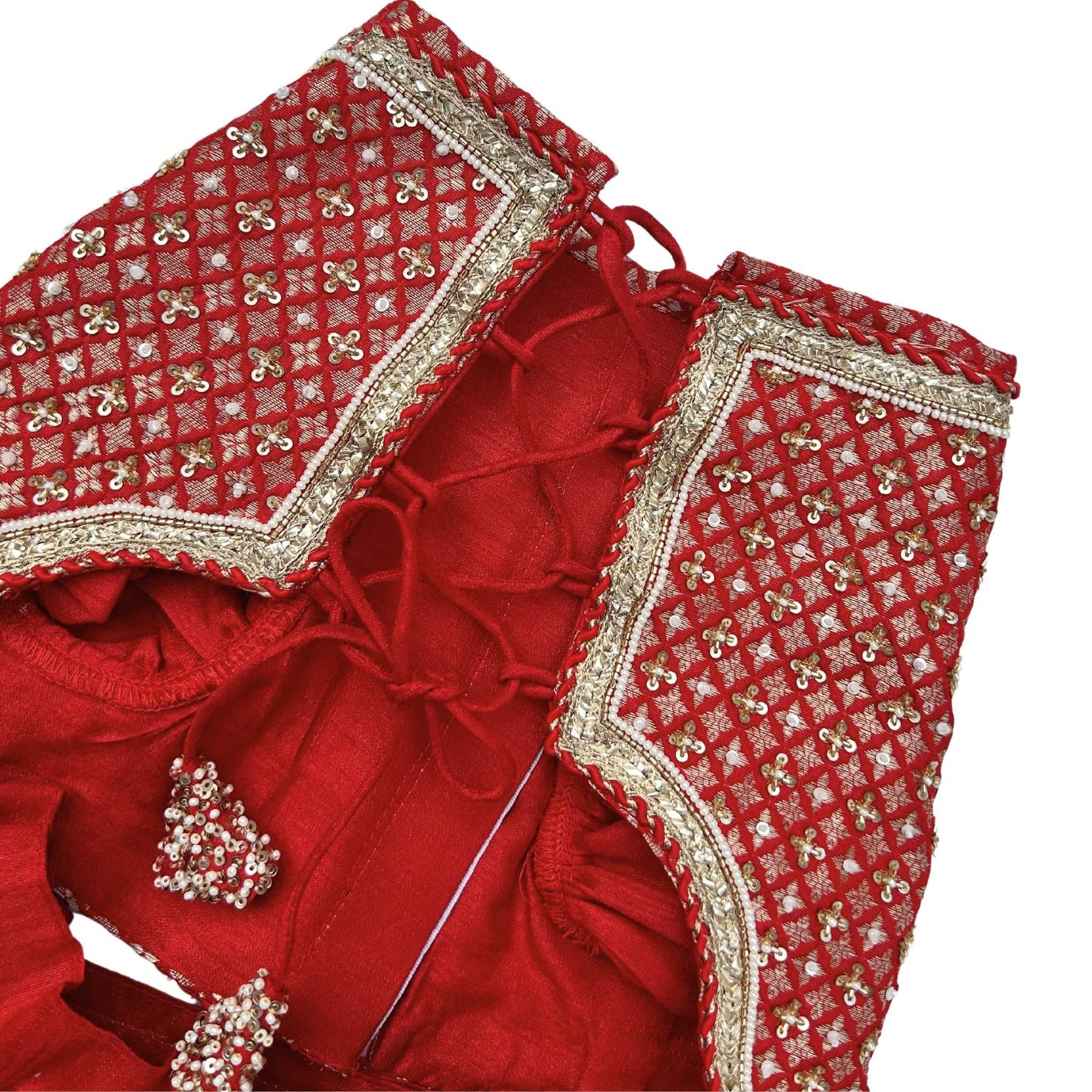 SURKH LAAL SHAHI LEHENGA FOR DOGS AND CATS