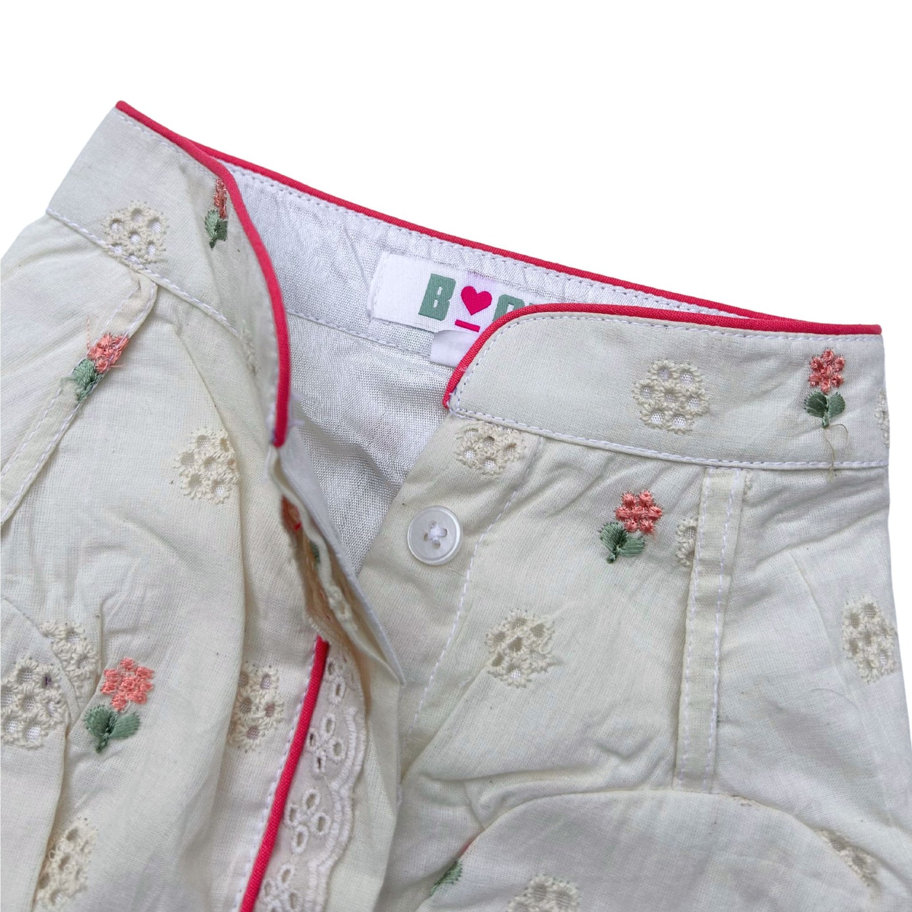 PINK LACE FLORAL EMBROIDERED KURTA FOR DOGS AND CATS