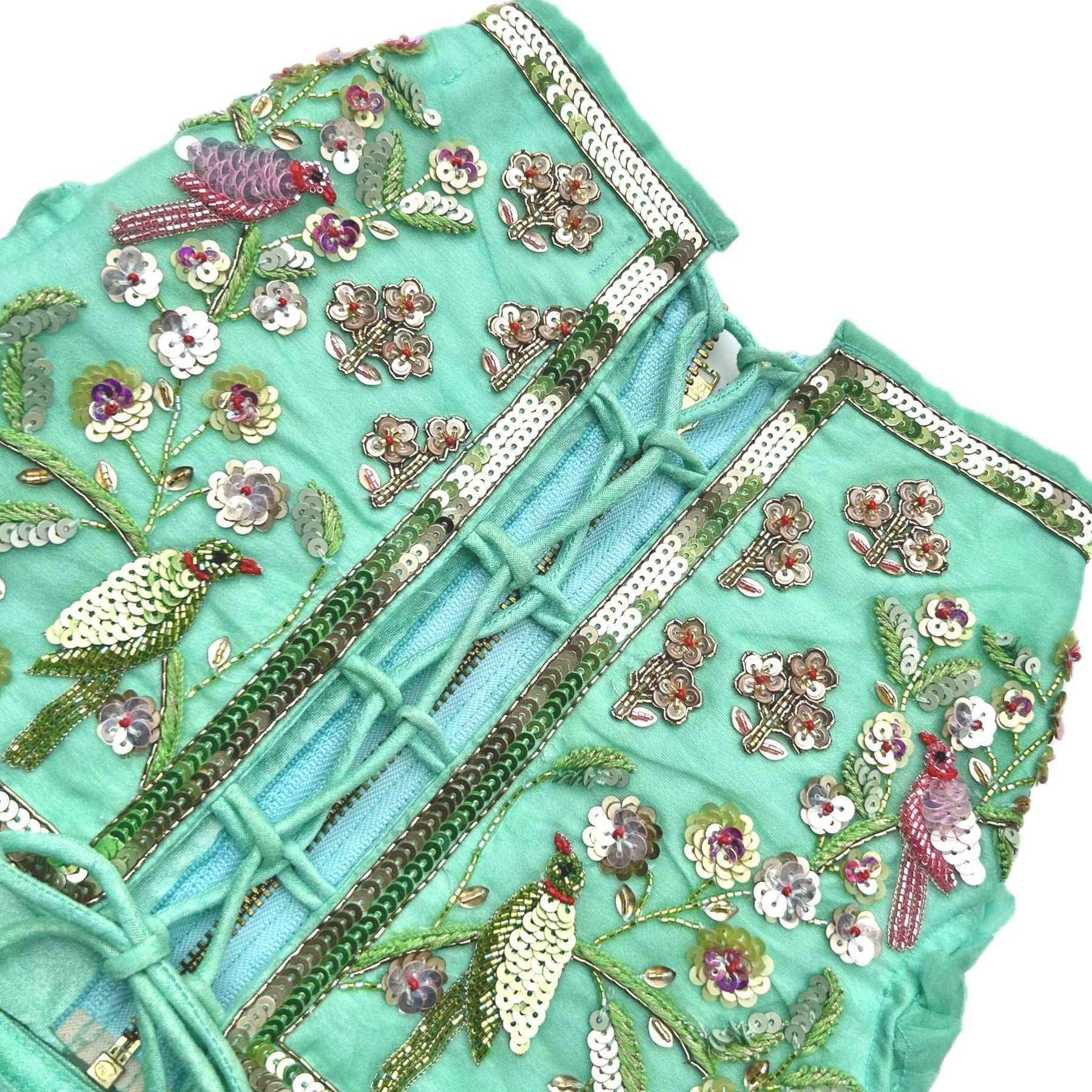 GARDEN OF BIRDS DOG LEHENGA