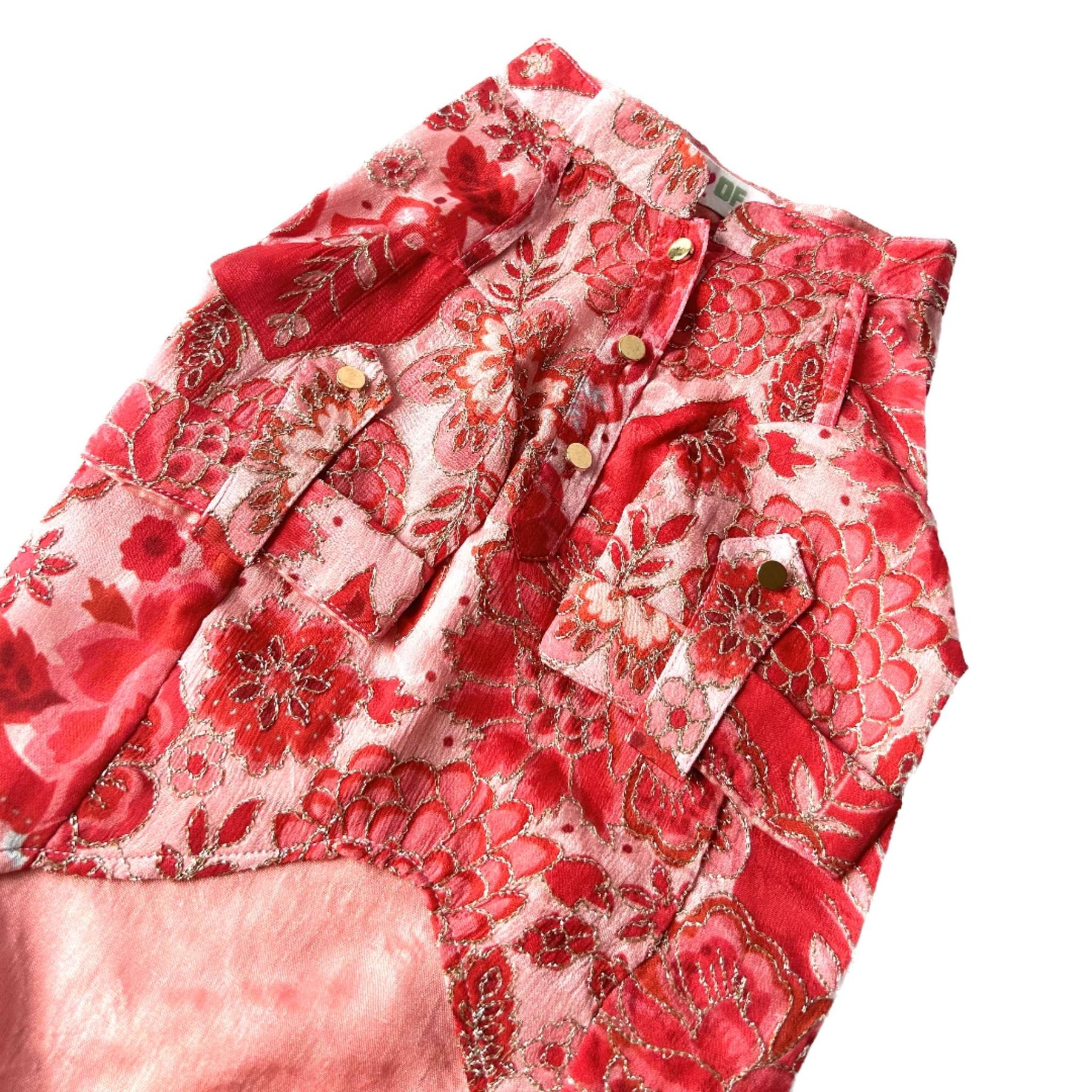 RED BLOSSOM DOG KURTA