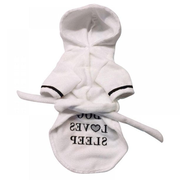 DOG BATHROBE