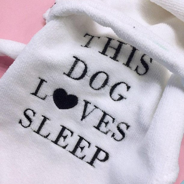 DOG BATHROBE