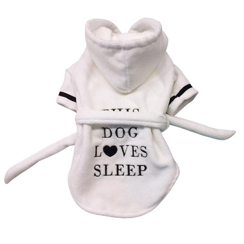 DOG BATHROBE