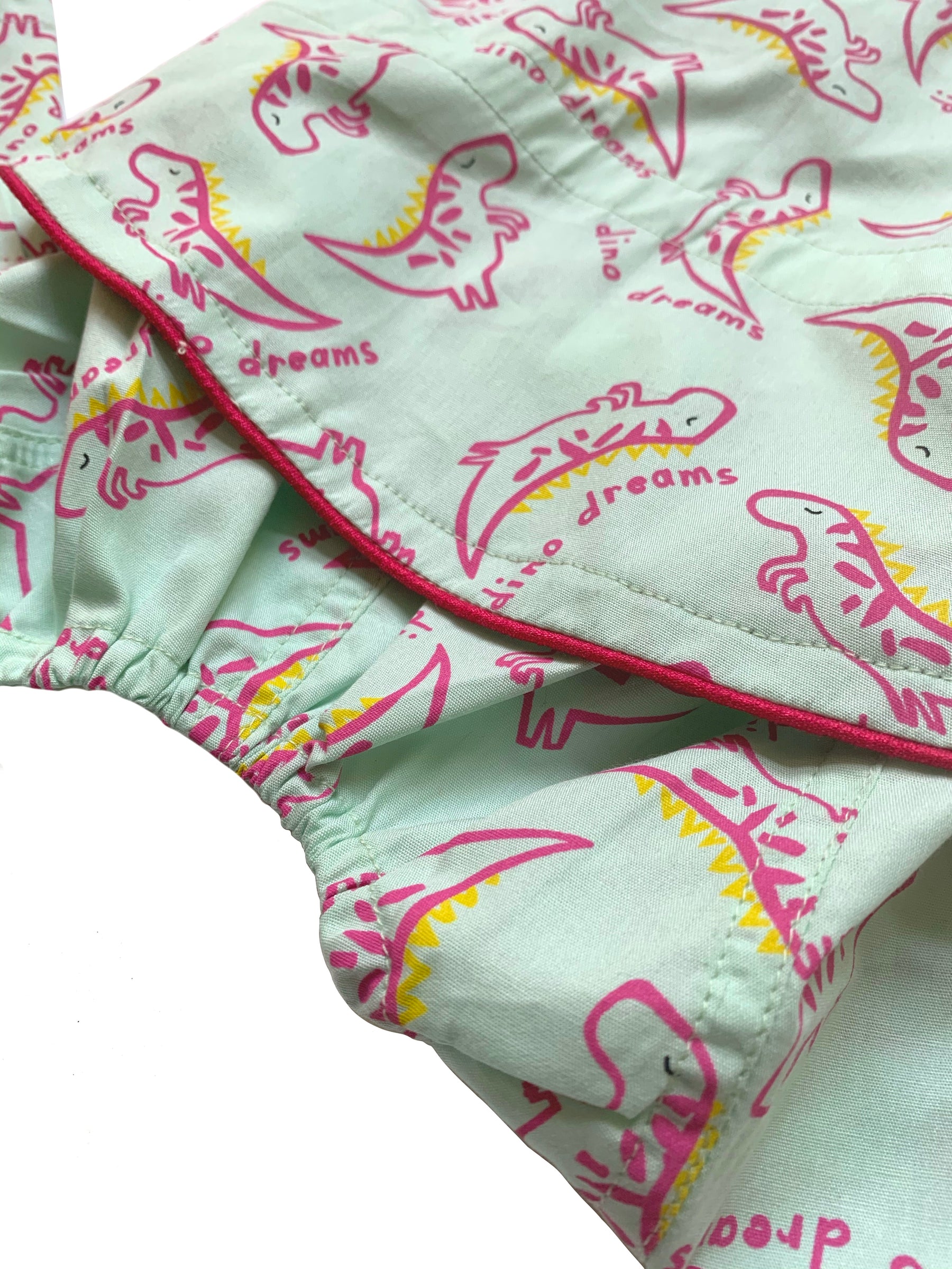 DINASAUR SWEET DREAMS DOG NIGHTSUIT