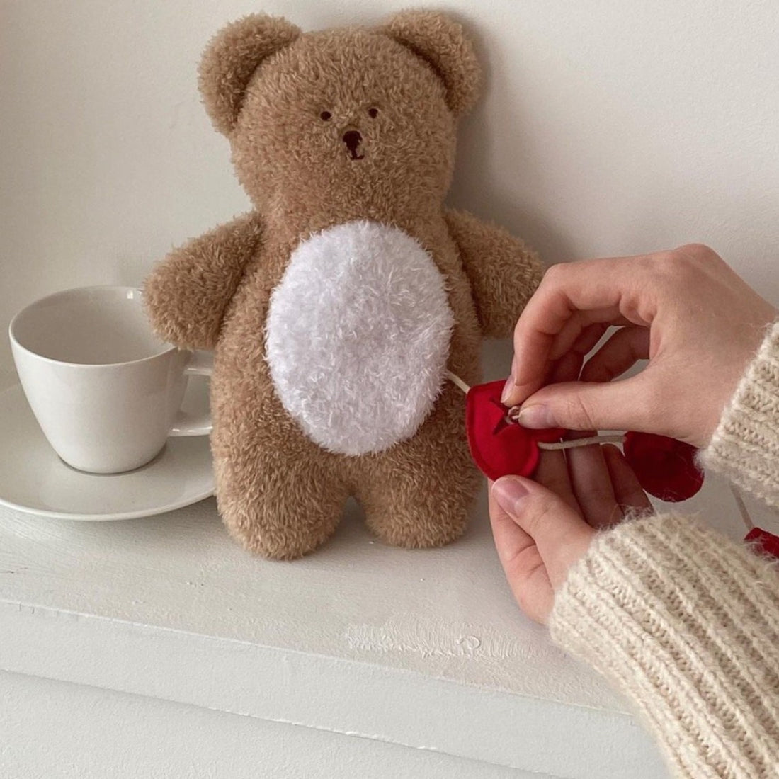 TEDDY LOVE PLUSHY DOG TOY