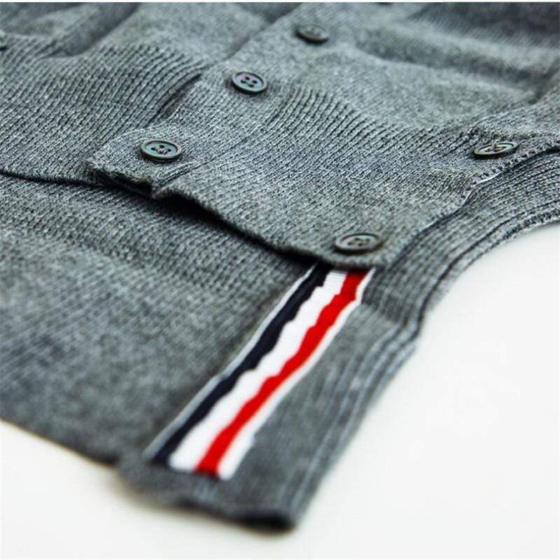 STRIPED DOG CARDIGAN