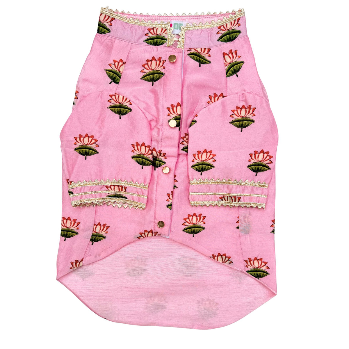 RAJKAMAL PINK KURTA FOR DOGS AND CATS