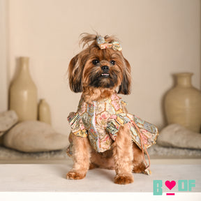 MAHARANI MOTIF DOG LEHENGA