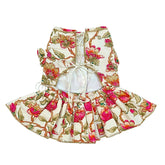PHOOLJAAL HAND EMBROIDERED OFF-WHITE LEHENGA FOR DOGS AND CATS
