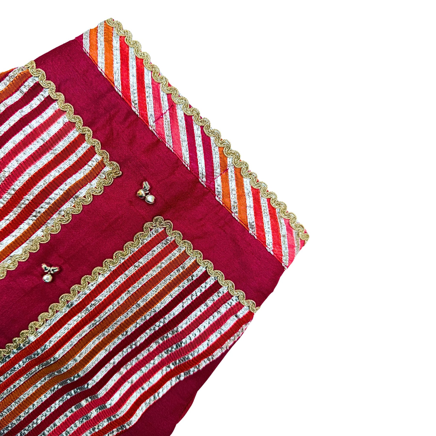 KHANAK CRIMSON RED KURTA FOR DOGS AND CATS